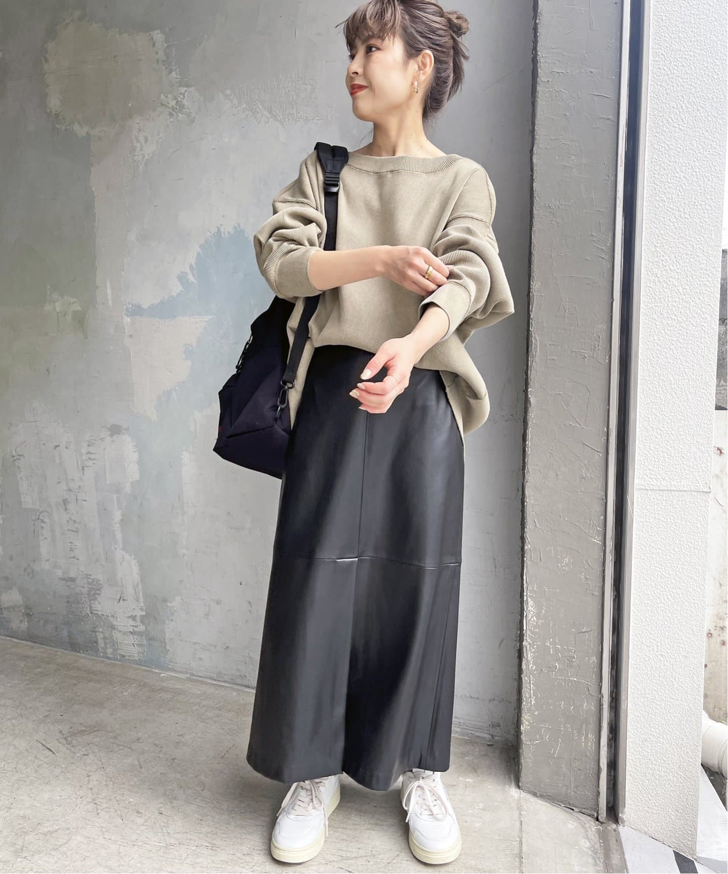 ダブルフェイストラペーズスカート 38 Spick&Span スピック IENA ダブルフェイストラペーズスカート 38 Spick&Span スピック IENA
