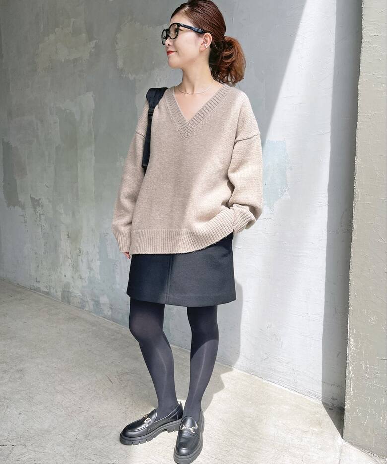 メルトンAラインミニスカート（ミニスカート）｜Spick and Span  