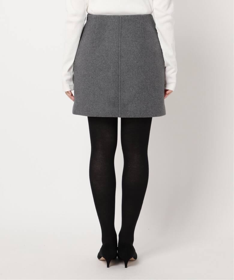 メルトンAラインミニスカート（ミニスカート）｜Spick and Span  