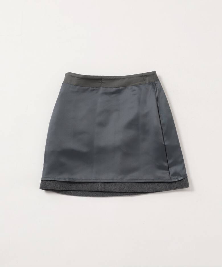 メルトンAラインミニスカート（ミニスカート）｜Spick and Span  