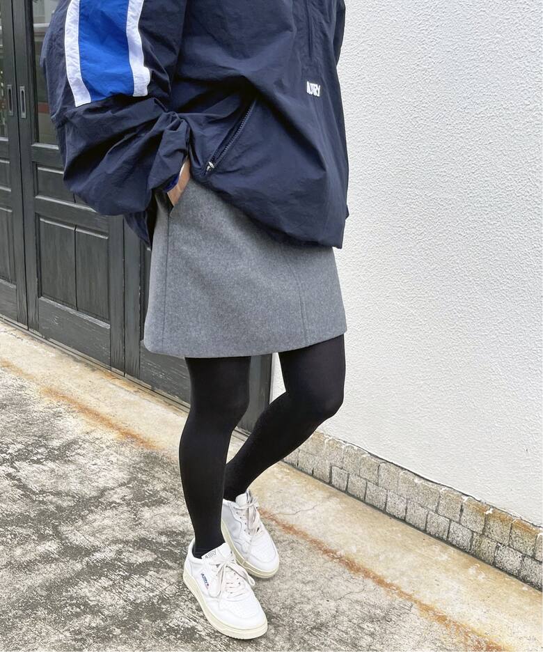 メルトンAラインミニスカート（ミニスカート）｜Spick and Span  
