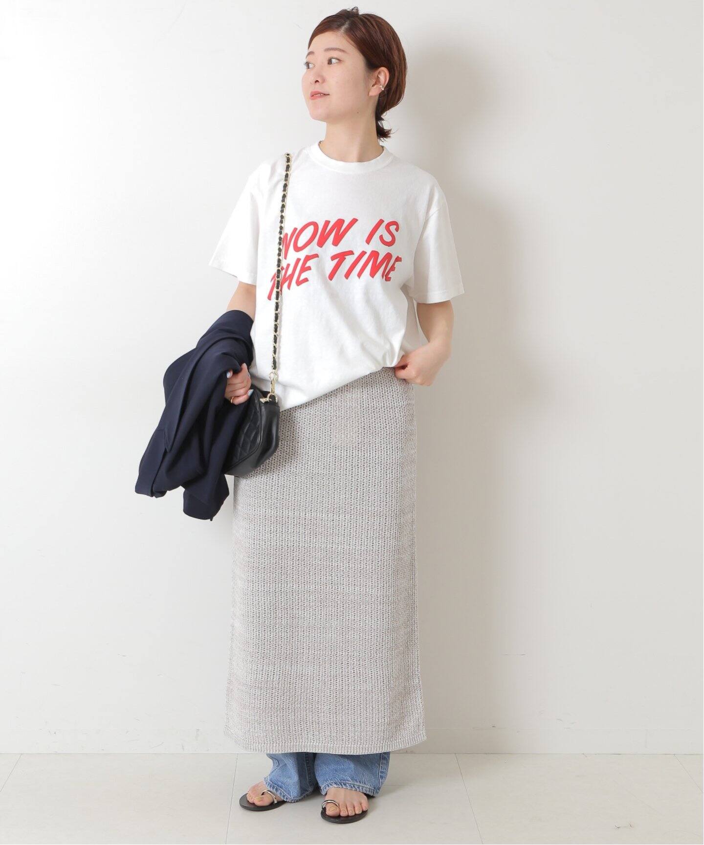 メッシュニットスカート（ロング・マキシ丈スカート）｜Spick and Span 