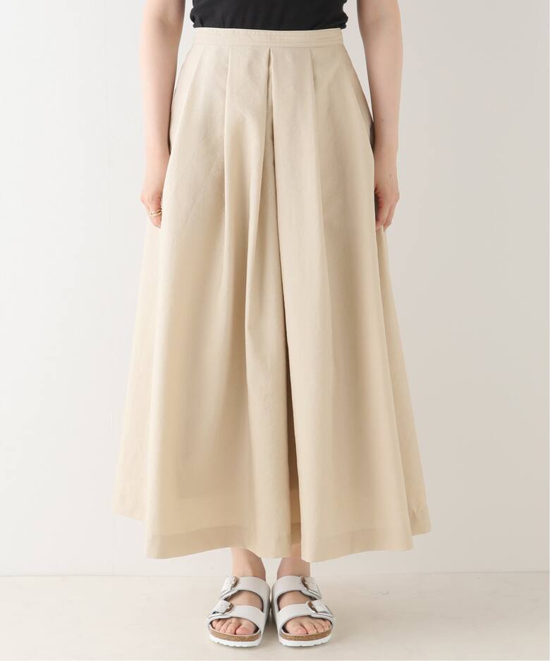 spick&span LOKITHO スカート ペプラム ベージュ