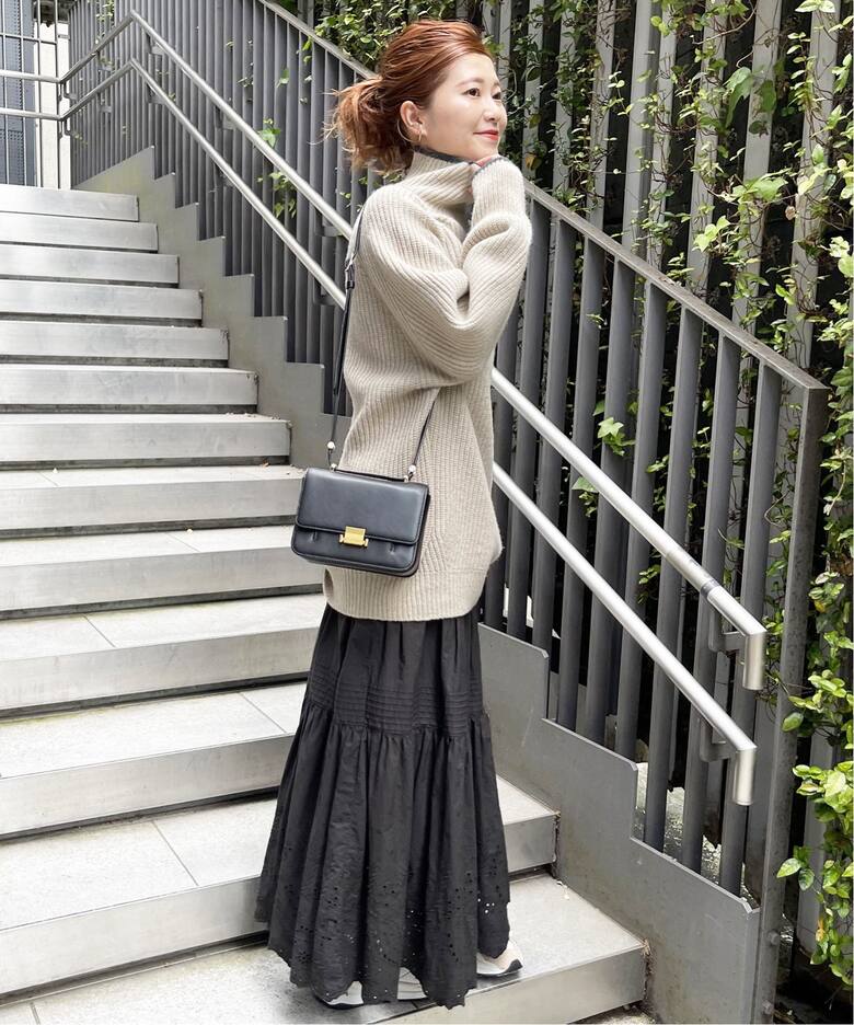 ≪追加≫エンブロイダリーレーススカート（ロング・マキシ丈スカート  