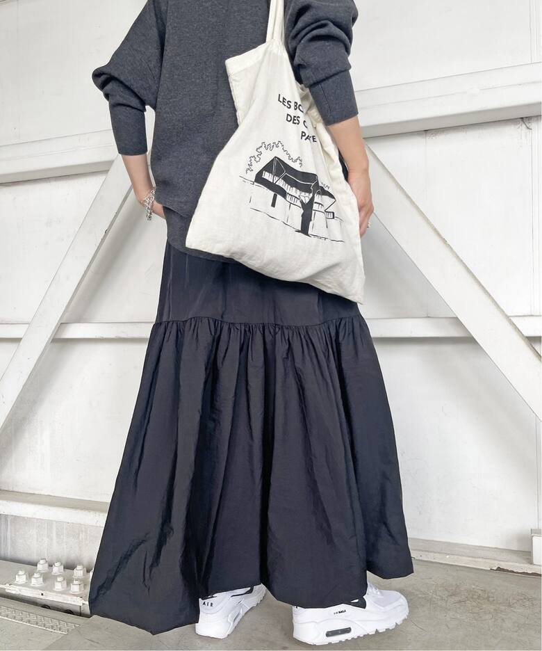 バルーンティアードスカート（ロング・マキシ丈スカート）｜Spick and  