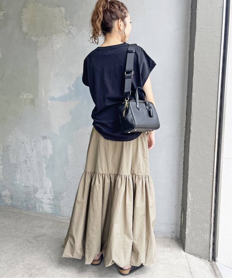 バルーンティアードスカート（ロング・マキシ丈スカート）｜Spick and  