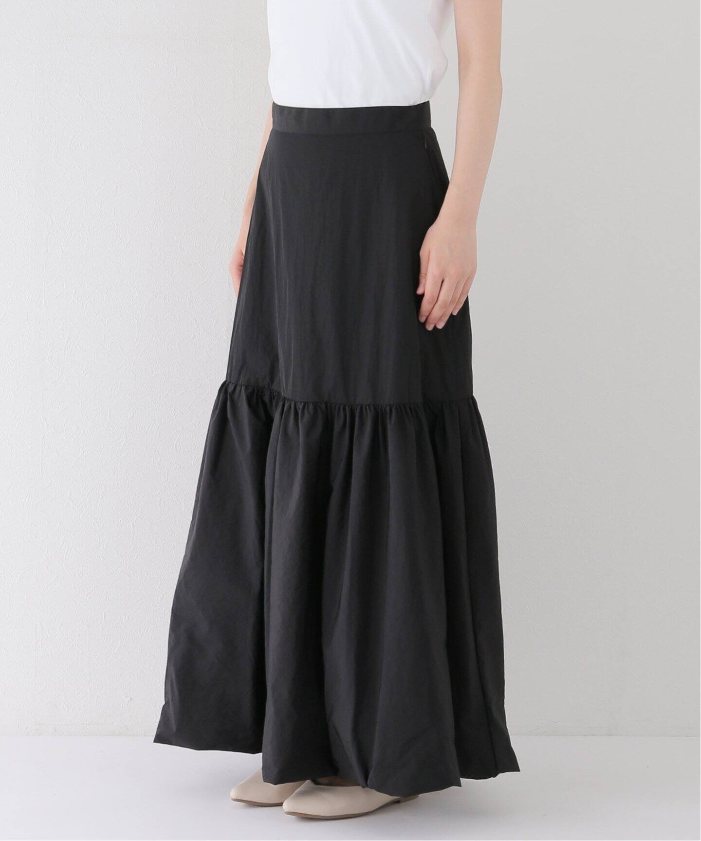 バルーンティアードスカート（ロング・マキシ丈スカート）｜Spick and  