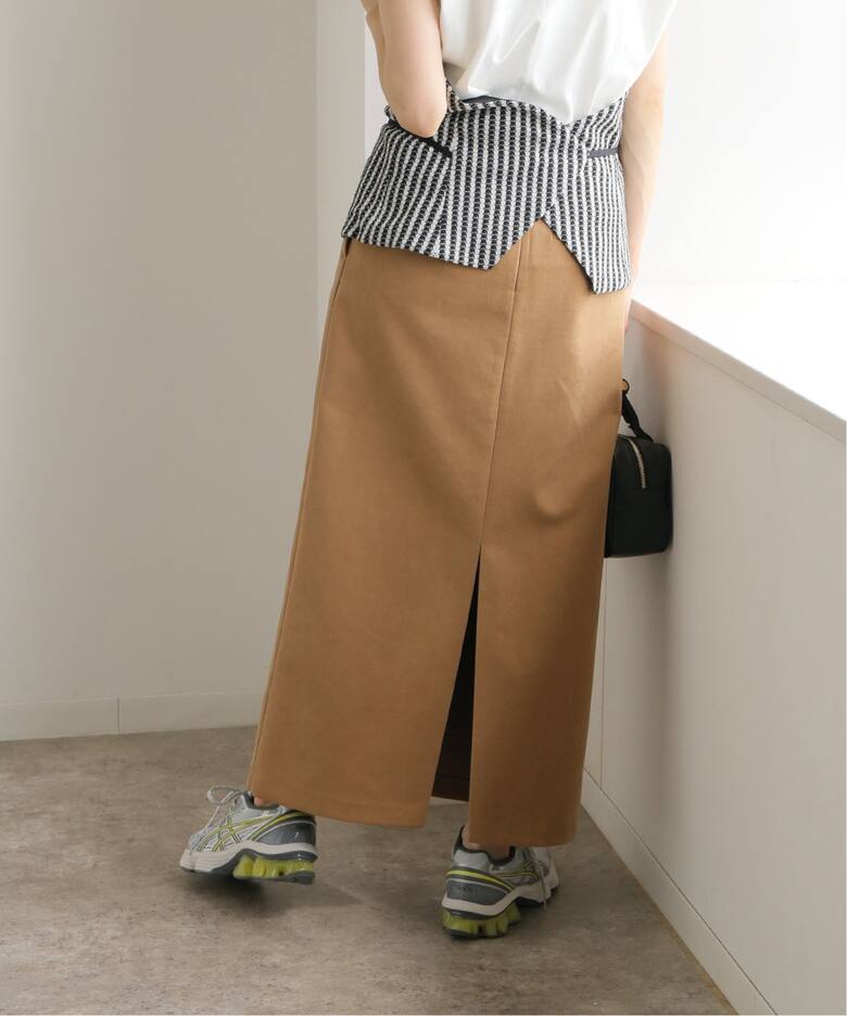 ≪一部店舗+WEB限定≫フェイクスウェードタイトロングスカート（ロング 