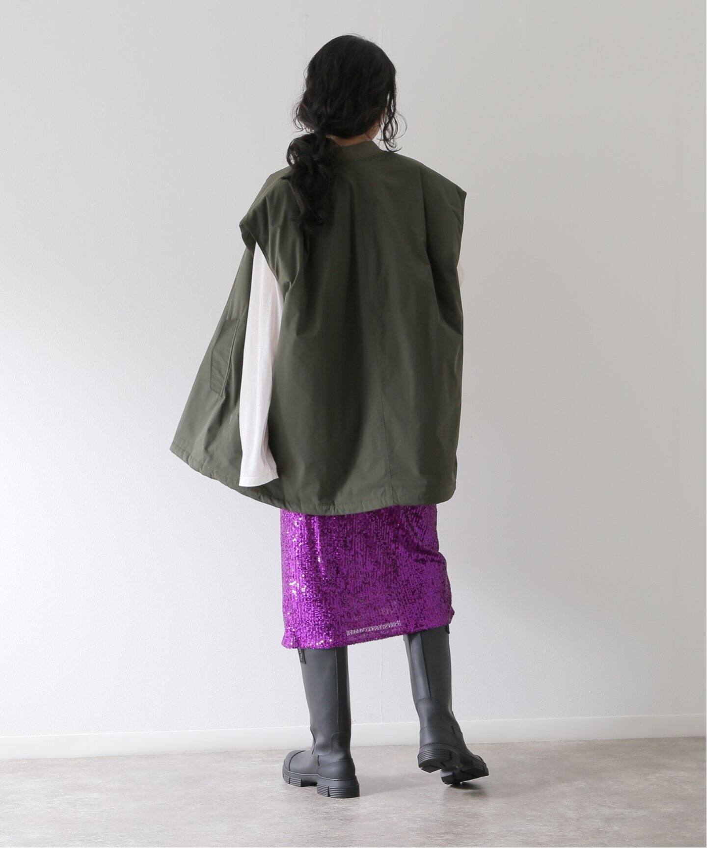 BAUM UND PFERDGARTEN】スパンコールスカート（その他スカート  