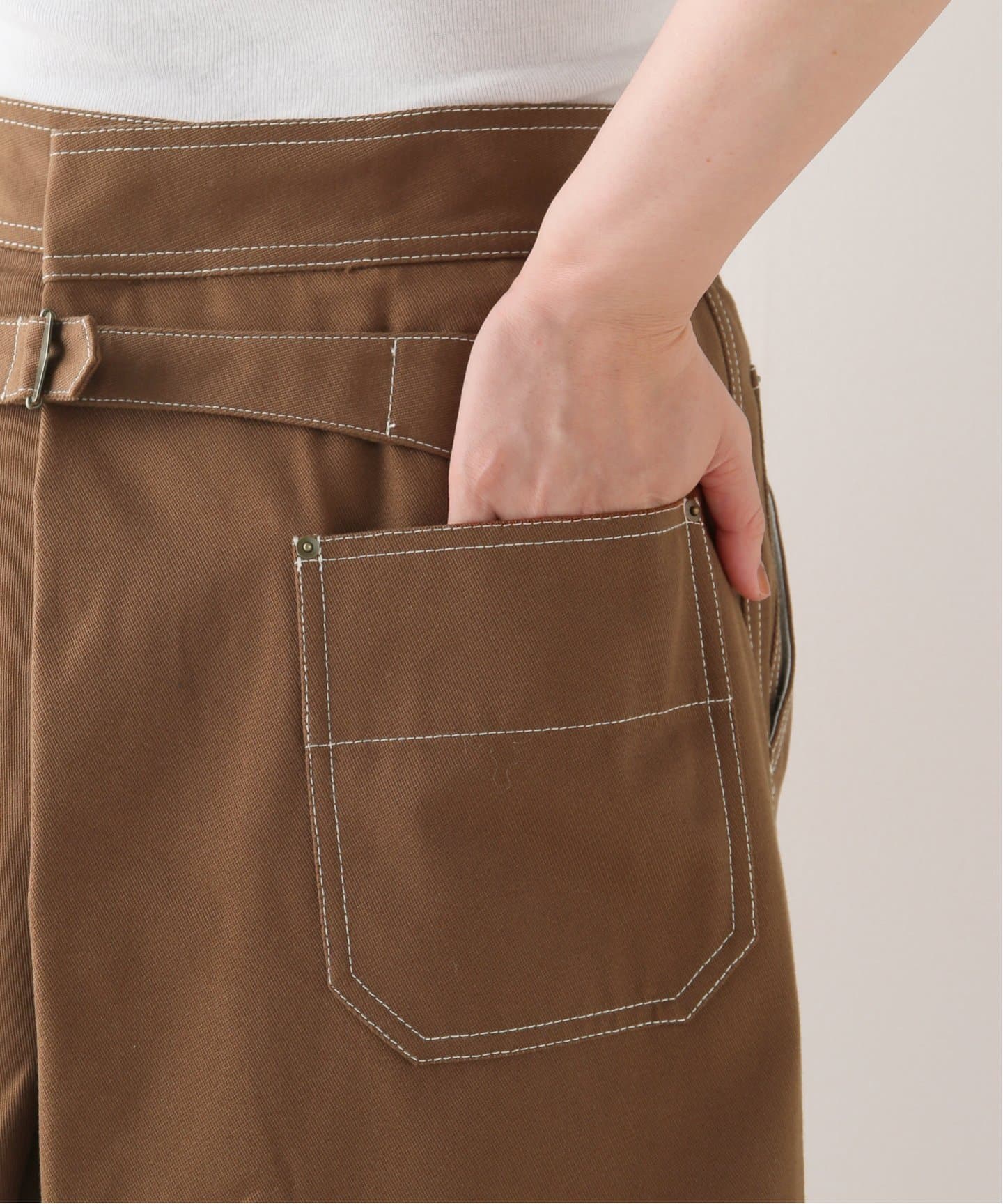 Uhr ウーア Painter Long Skirt ロングスカート Uhr / ウーア】Painter Long Skirt（ロング・マキシ丈スカート
