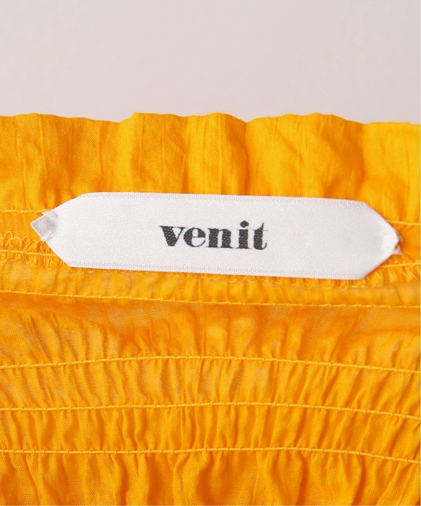 Venit/ヴェニット】 SHIRRING SKIRT（ロング・マキシ丈スカート  