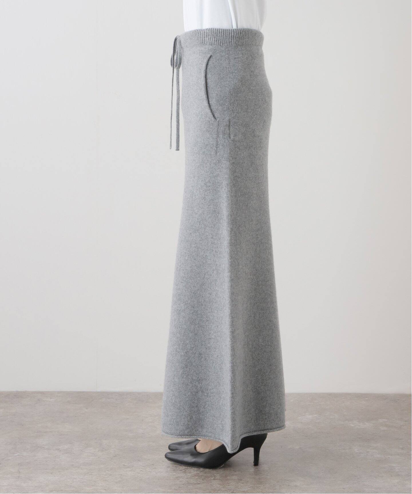 ≪追加≫圧縮ウールスカート（ロング・マキシ丈スカート）｜FRAMeWORK  