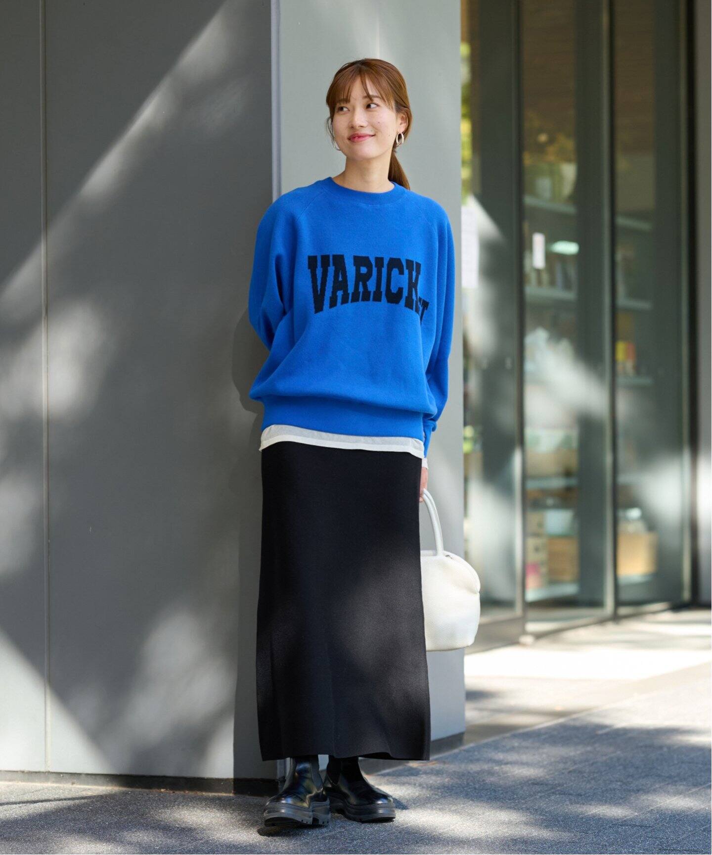 総針フレアスカート（ロング・マキシ丈スカート）｜FRAMeWORK  