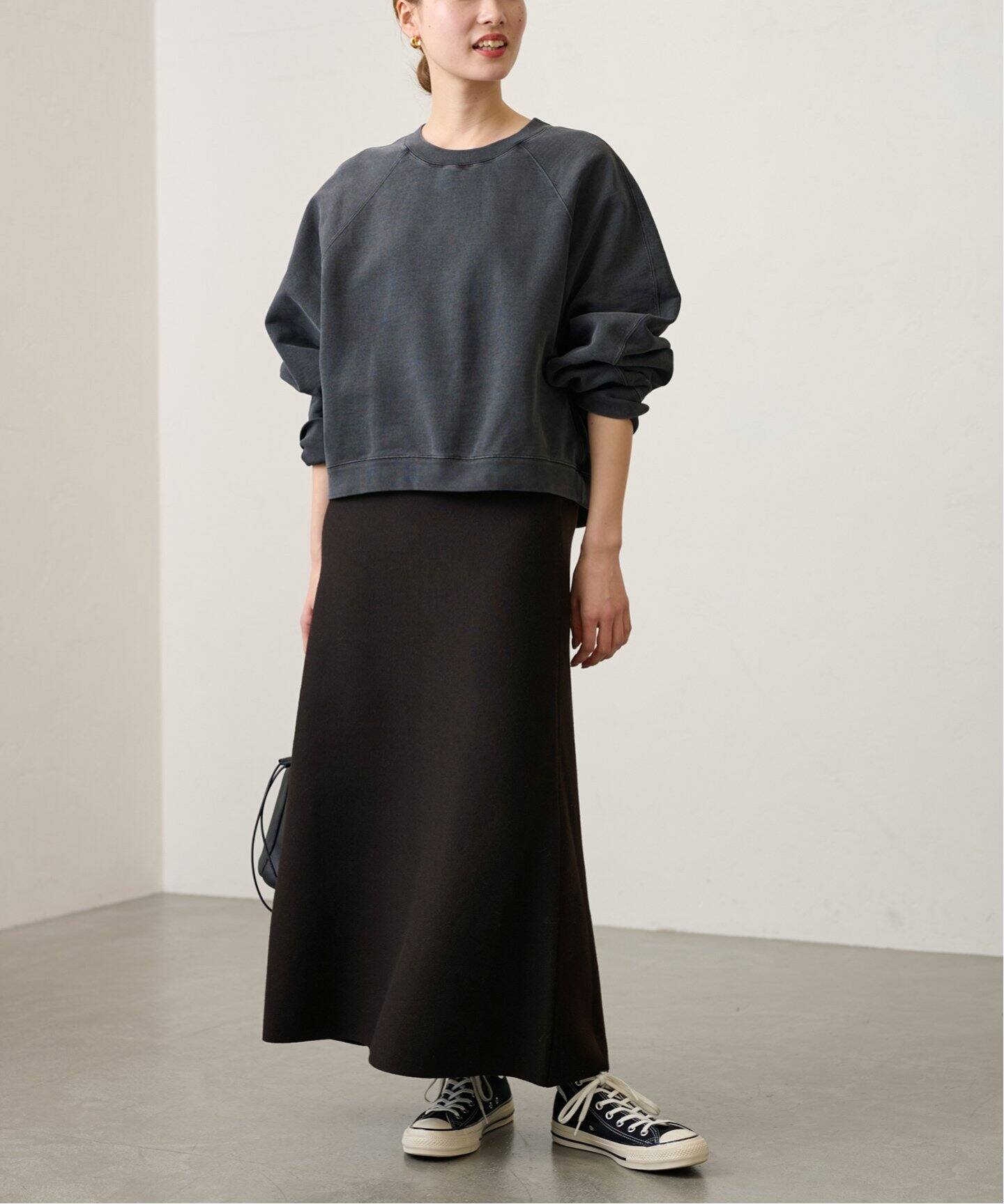 総針フレアスカート（ロング・マキシ丈スカート）｜FRAMeWORK  