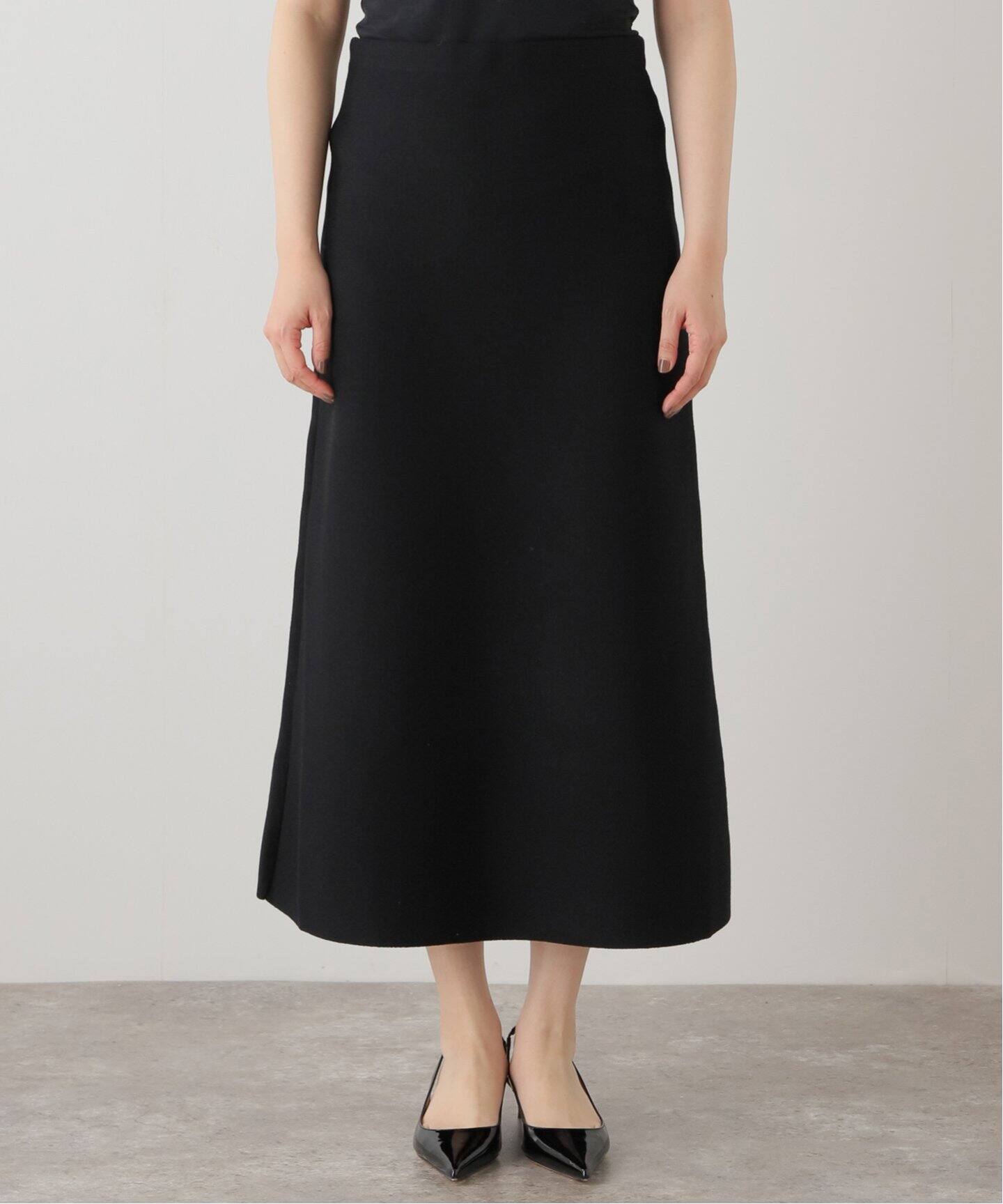 総針フレアスカート（ロング・マキシ丈スカート）｜FRAMeWORK  