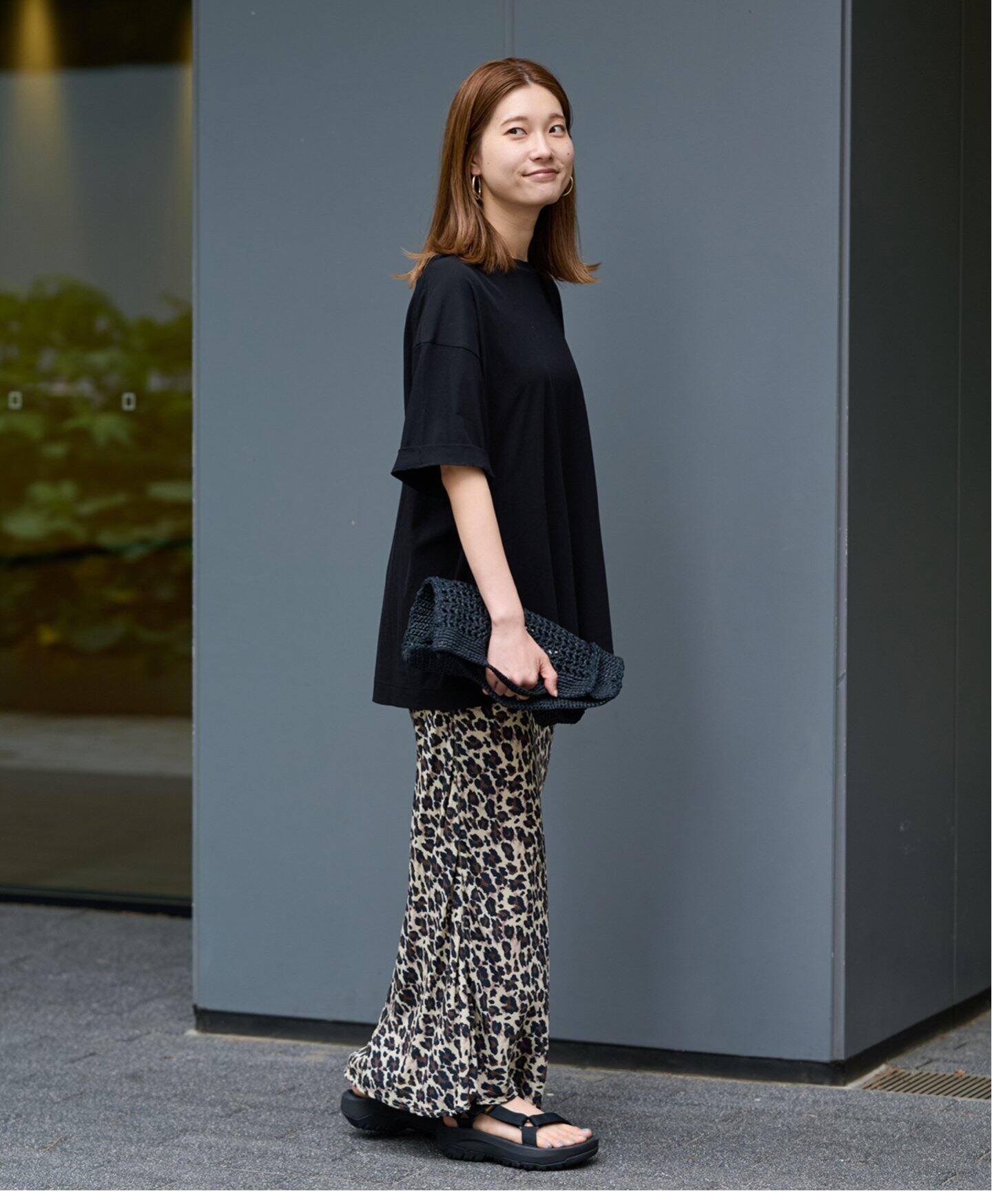 レオパードスカート（ロング・マキシ丈スカート）｜FRAMeWORK  