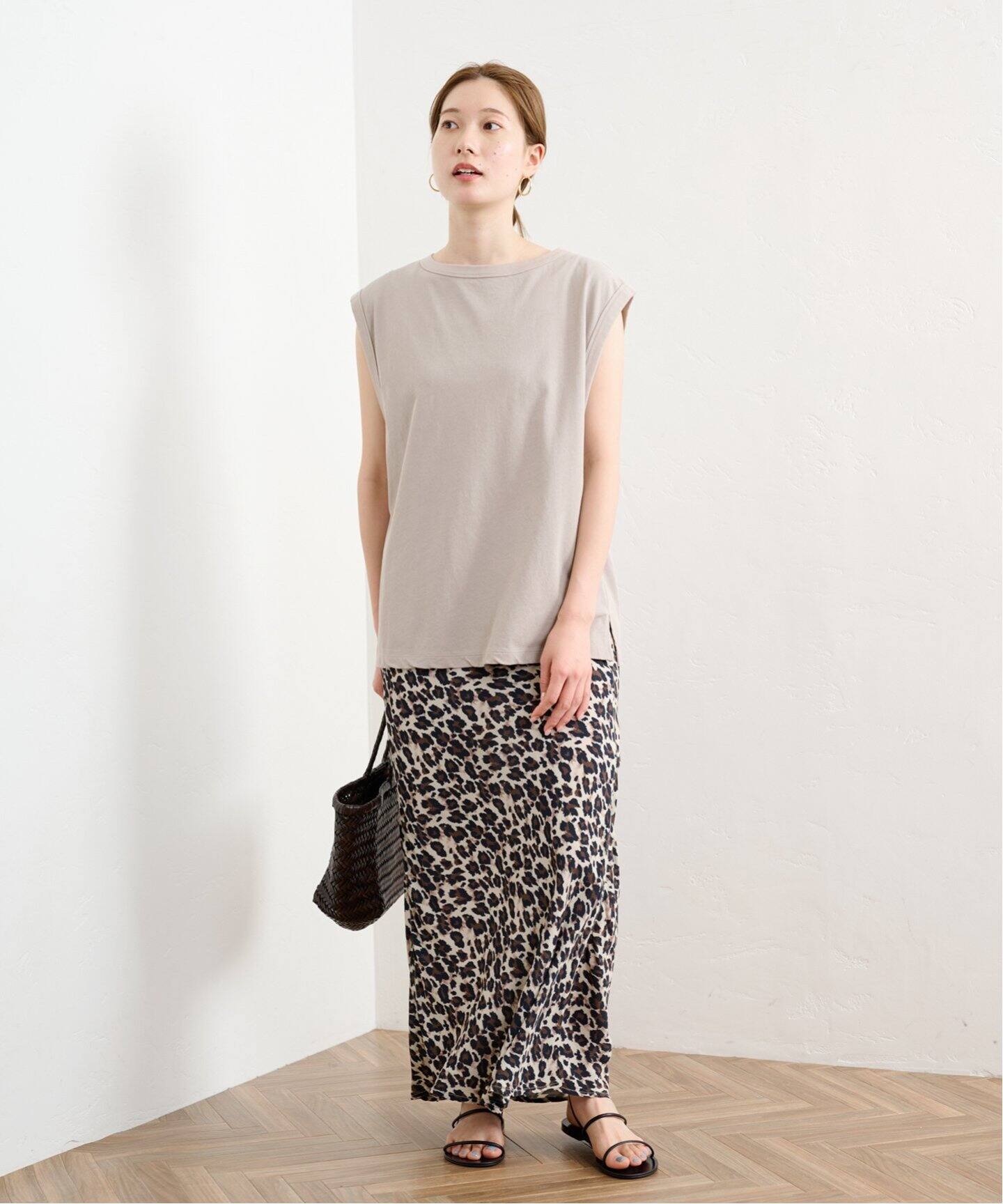レオパードスカート（ロング・マキシ丈スカート）｜FRAMeWORK  