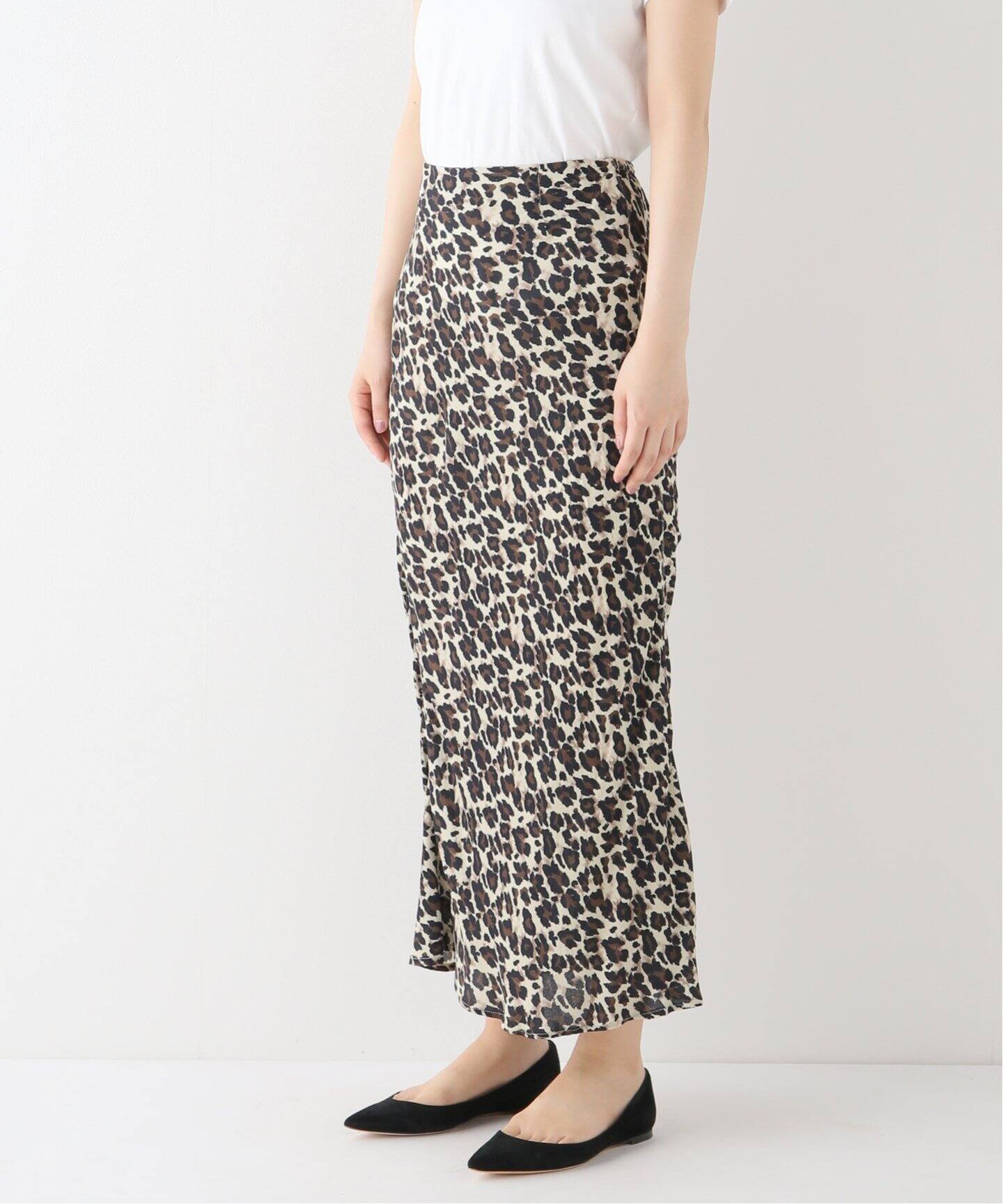 レオパードスカート（ロング・マキシ丈スカート）｜FRAMeWORK  