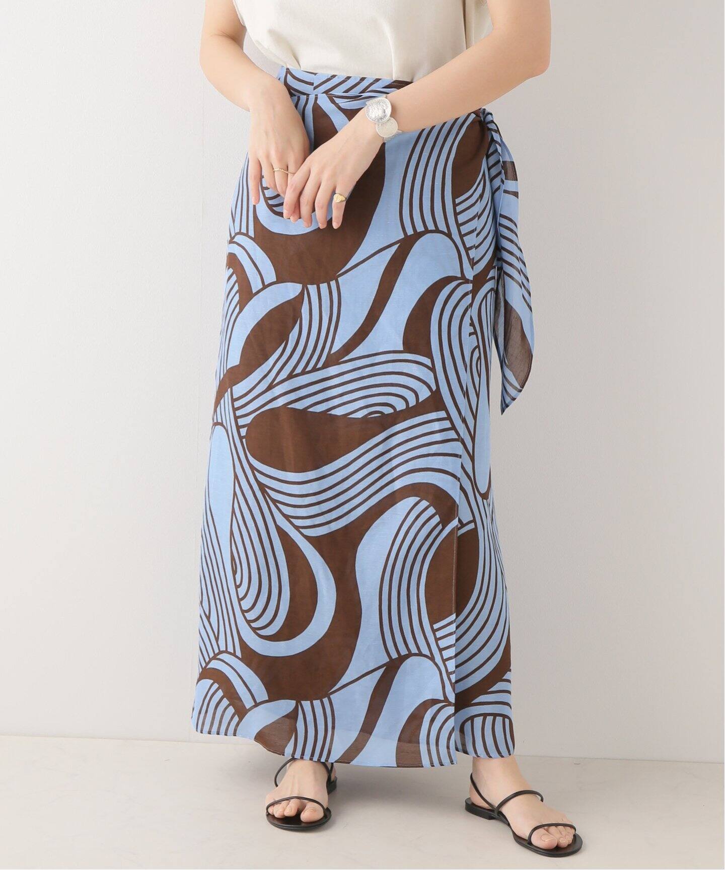 ESLOW / エスロー】WRAP SKIRT（その他スカート）｜FRAMeWORK  