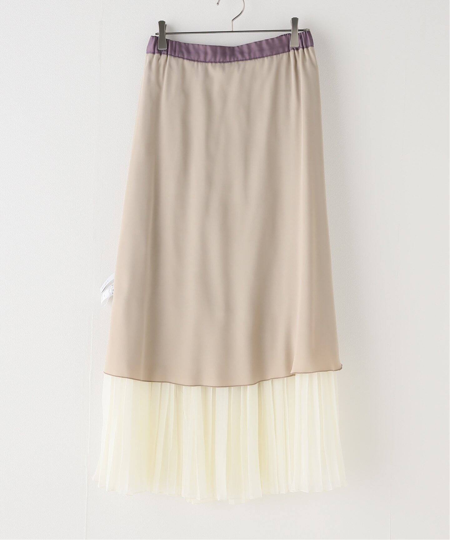 フラワーペタルグラデーションスカート（ロング・マキシ丈スカート  