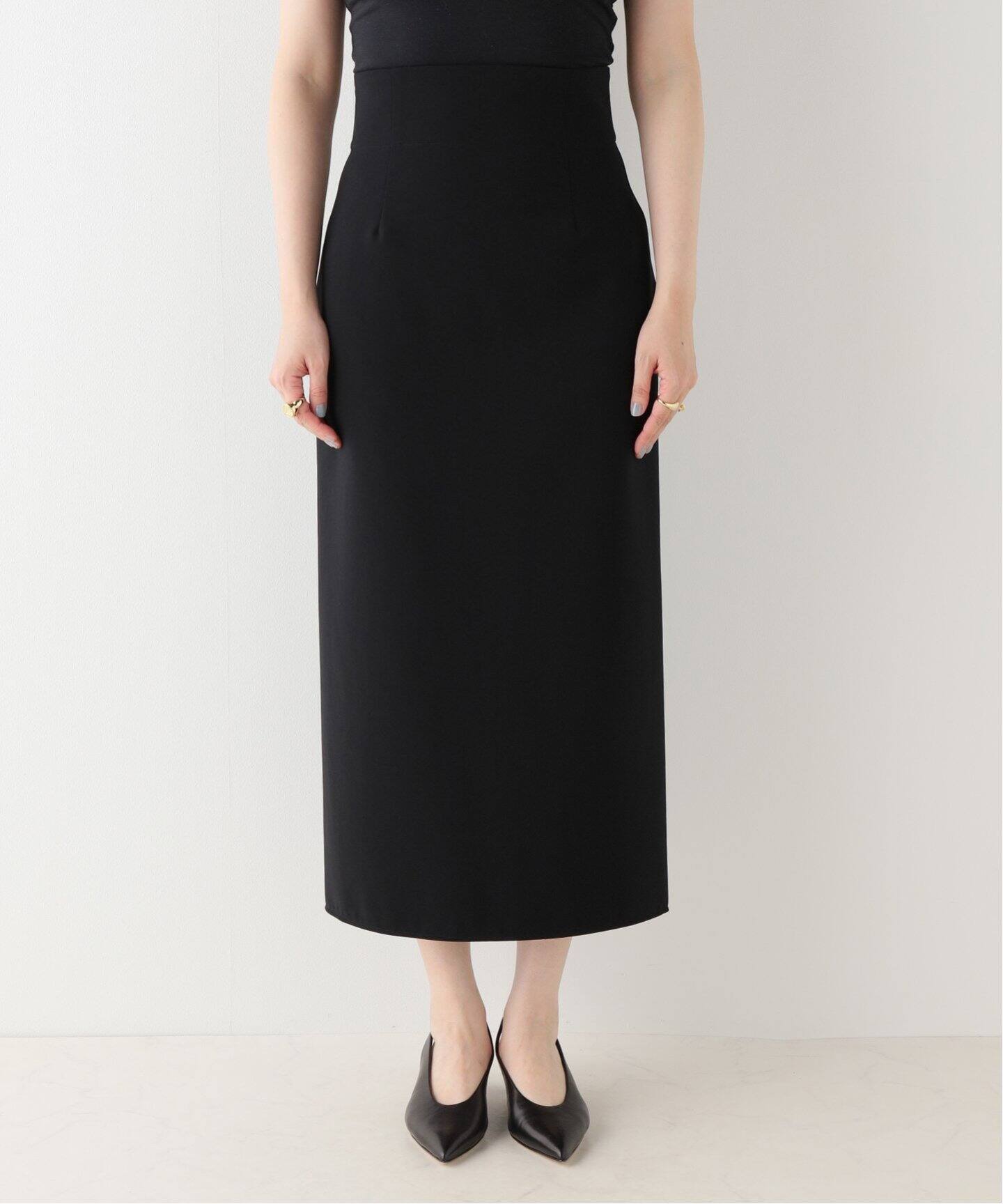 追加》ジャージーライクカラータイトスカート 5（ロング・マキシ丈  