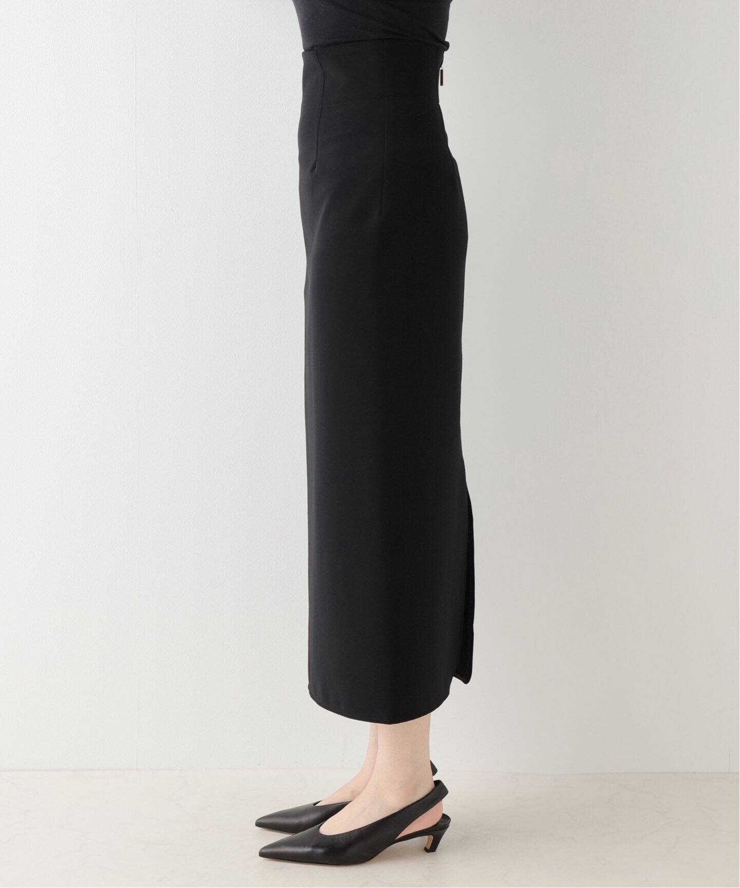 追加》ジャージーライクカラータイトスカート 5（ロング・マキシ丈  