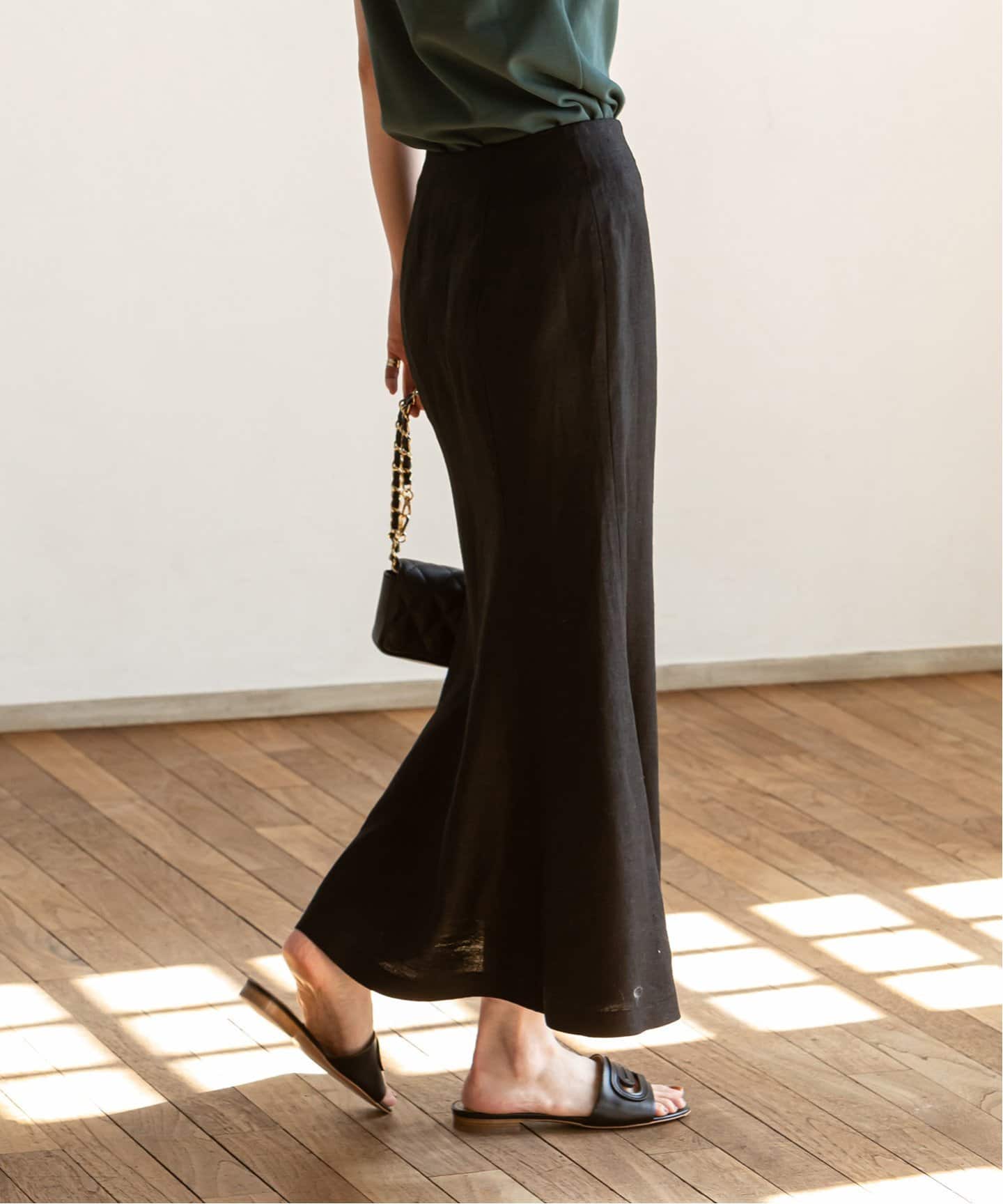 ノーブル✴︎ヘムフレアマキシスカート✴︎イエナ ヘムフレアマキシスカート（ロング・マキシ丈スカート）｜NOBLE