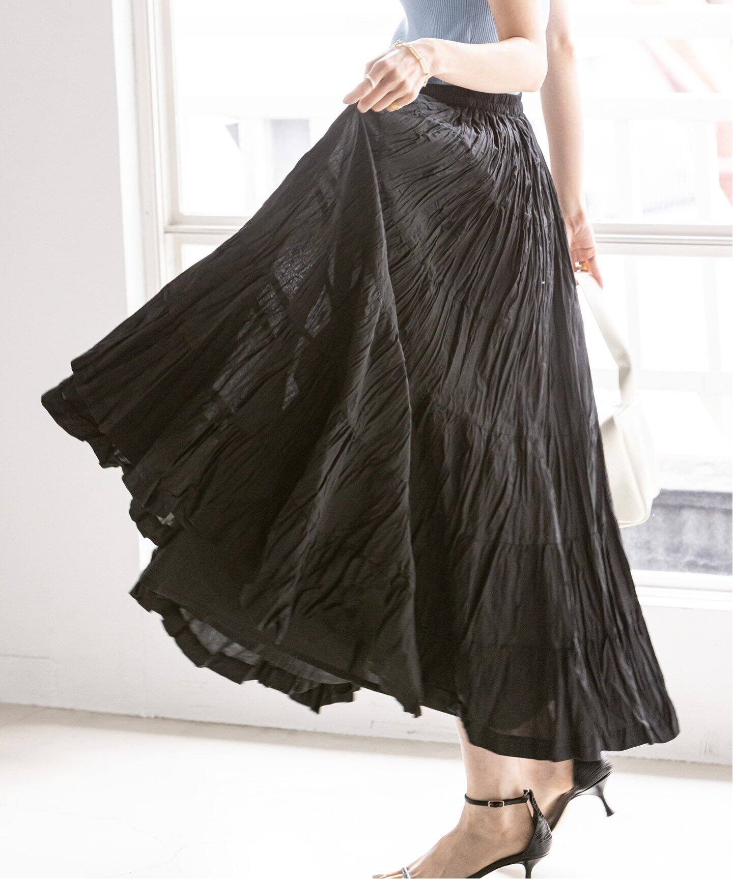 MARIHA】草原の虹のスカート（ロング・マキシ丈スカート）｜NOBLE  