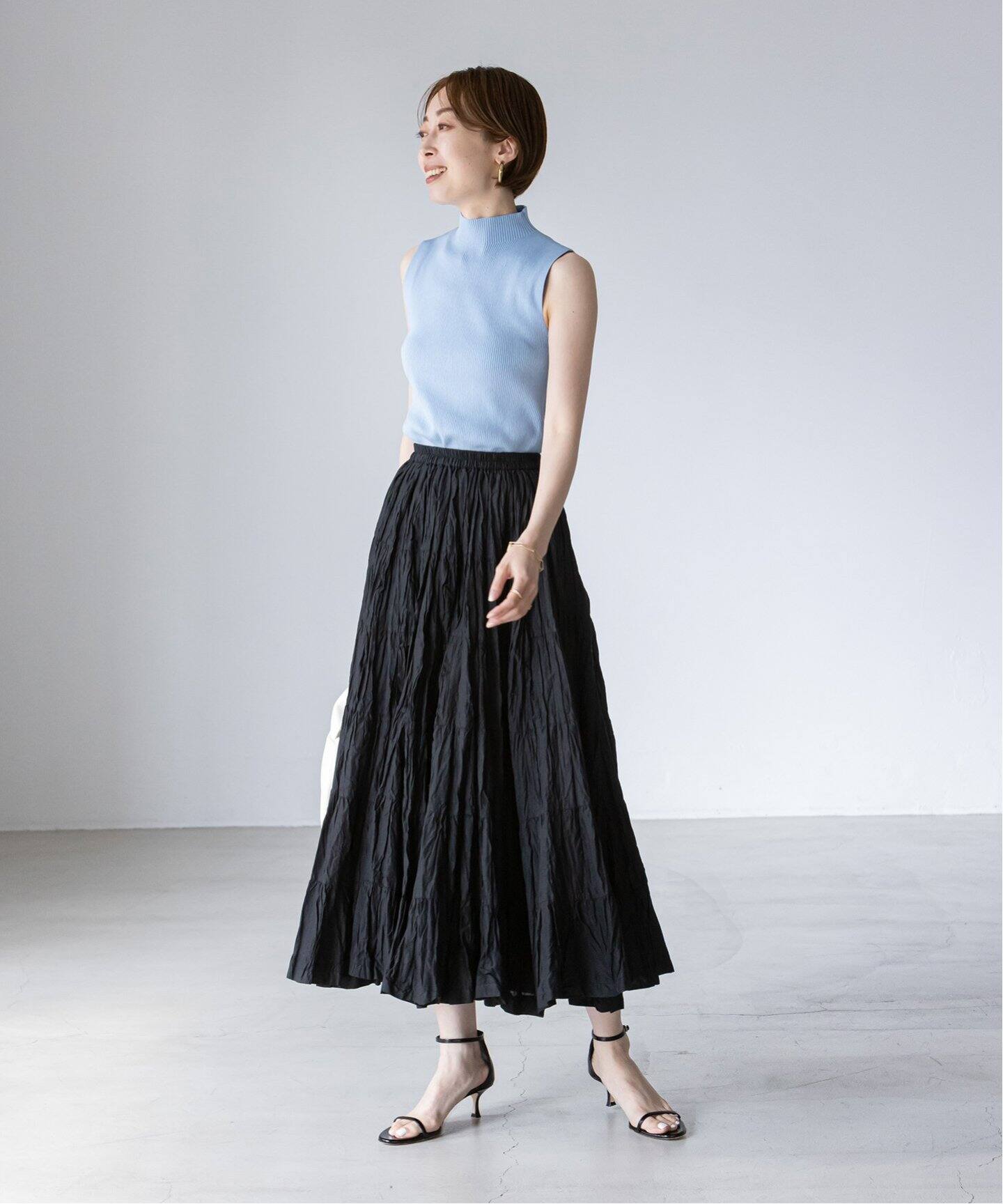 マリハ 20SS 看取っ NOBLE別注 草原の虹のドレス ワンピース ロング XS 青 