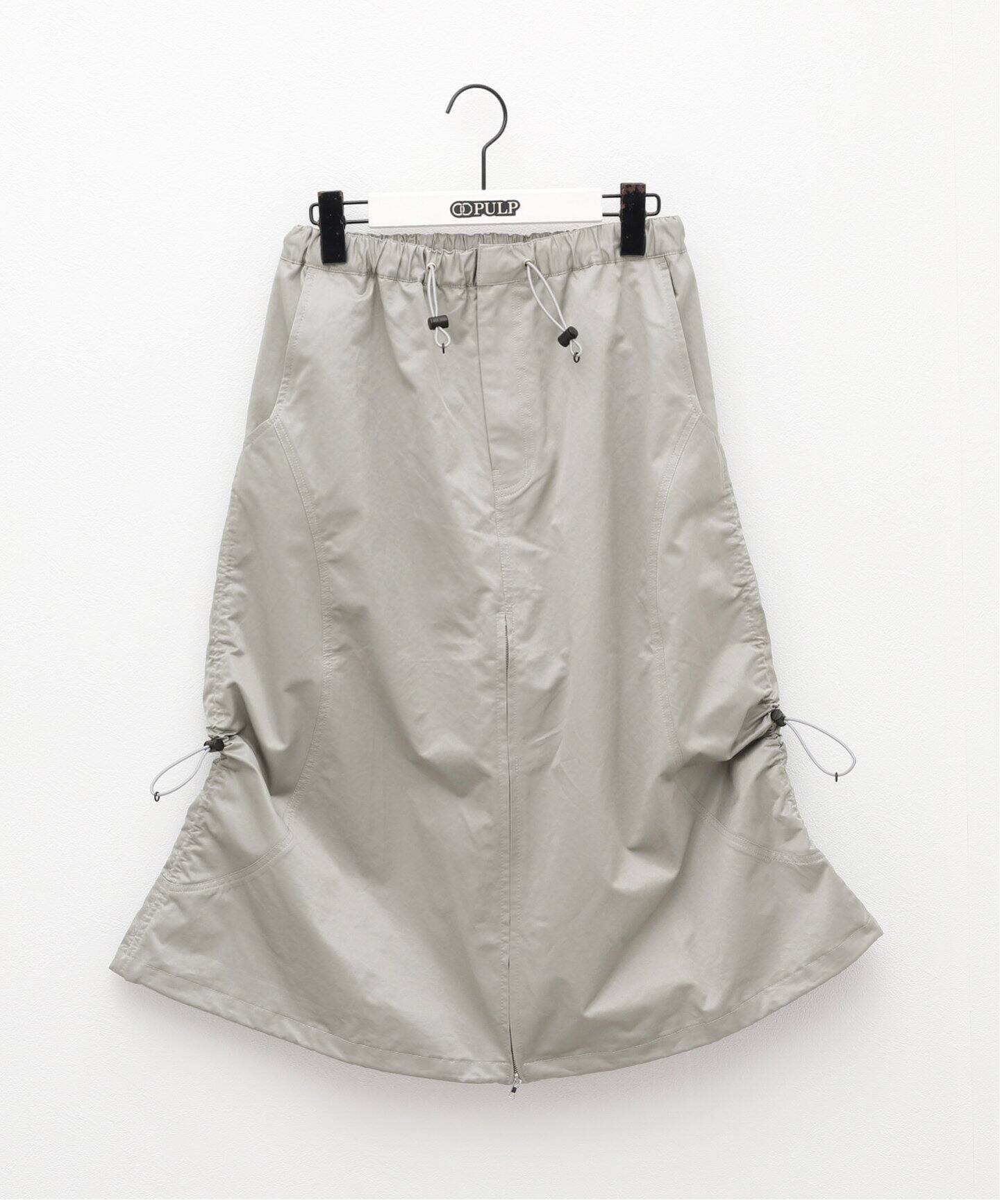 PARANOID / パラノイド】NYLON SKIRT MOVIMENTO（ロング・マキシ丈  