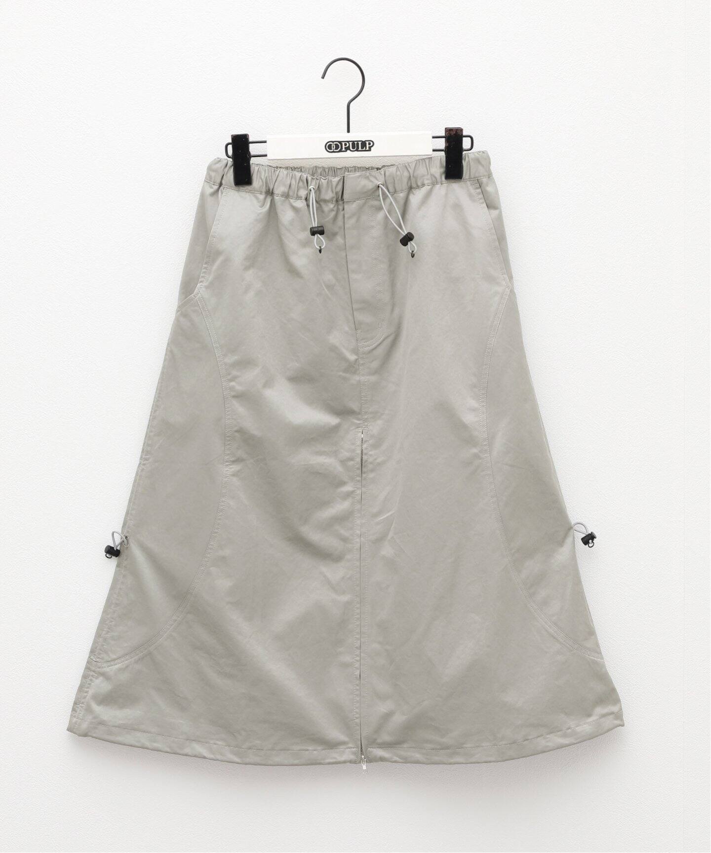 PARANOID / パラノイド】NYLON SKIRT MOVIMENTO（ロング・マキシ丈  