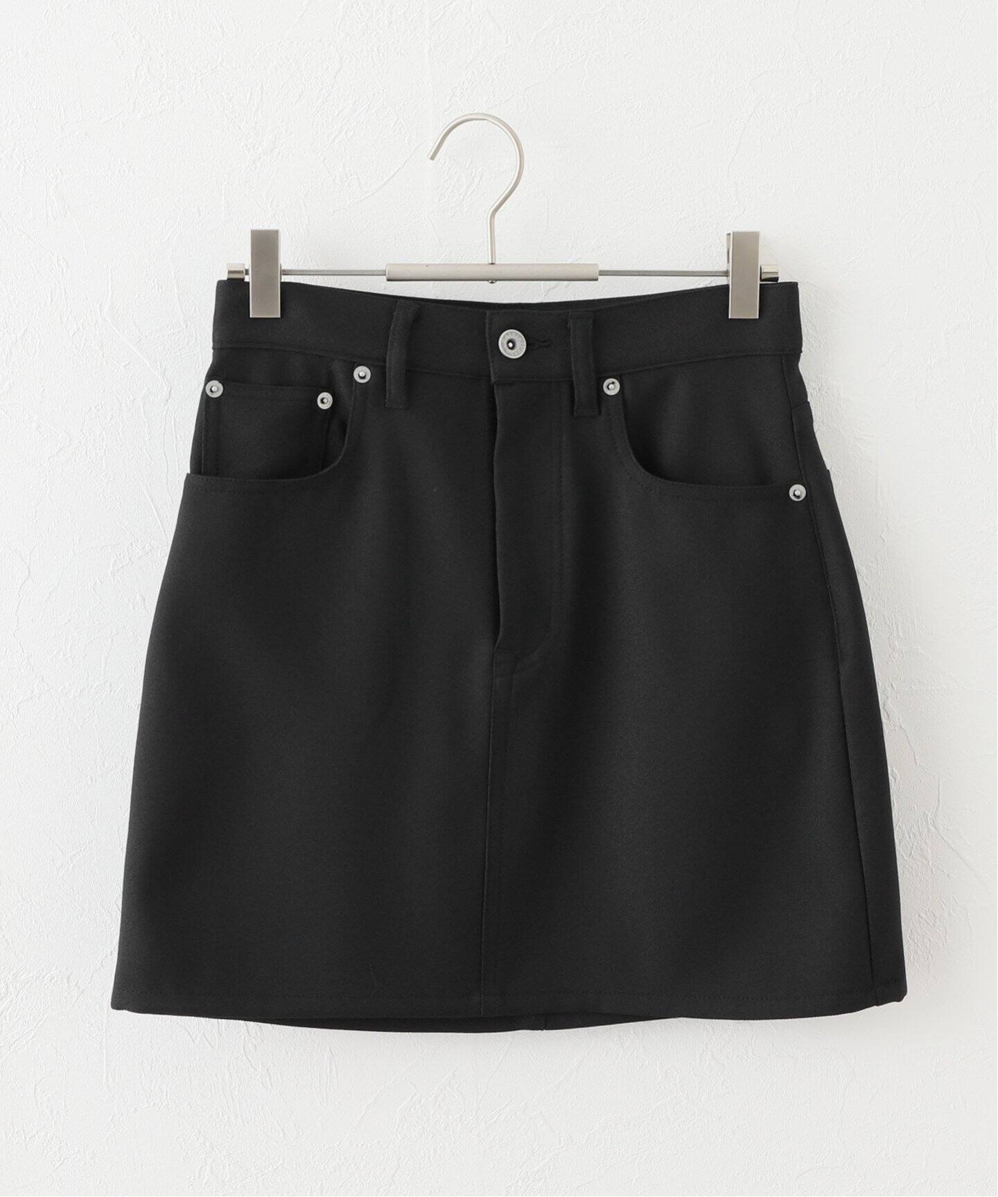 DAIRIKU / ダイリク】Polyester Mini Skirt（ミニスカート  