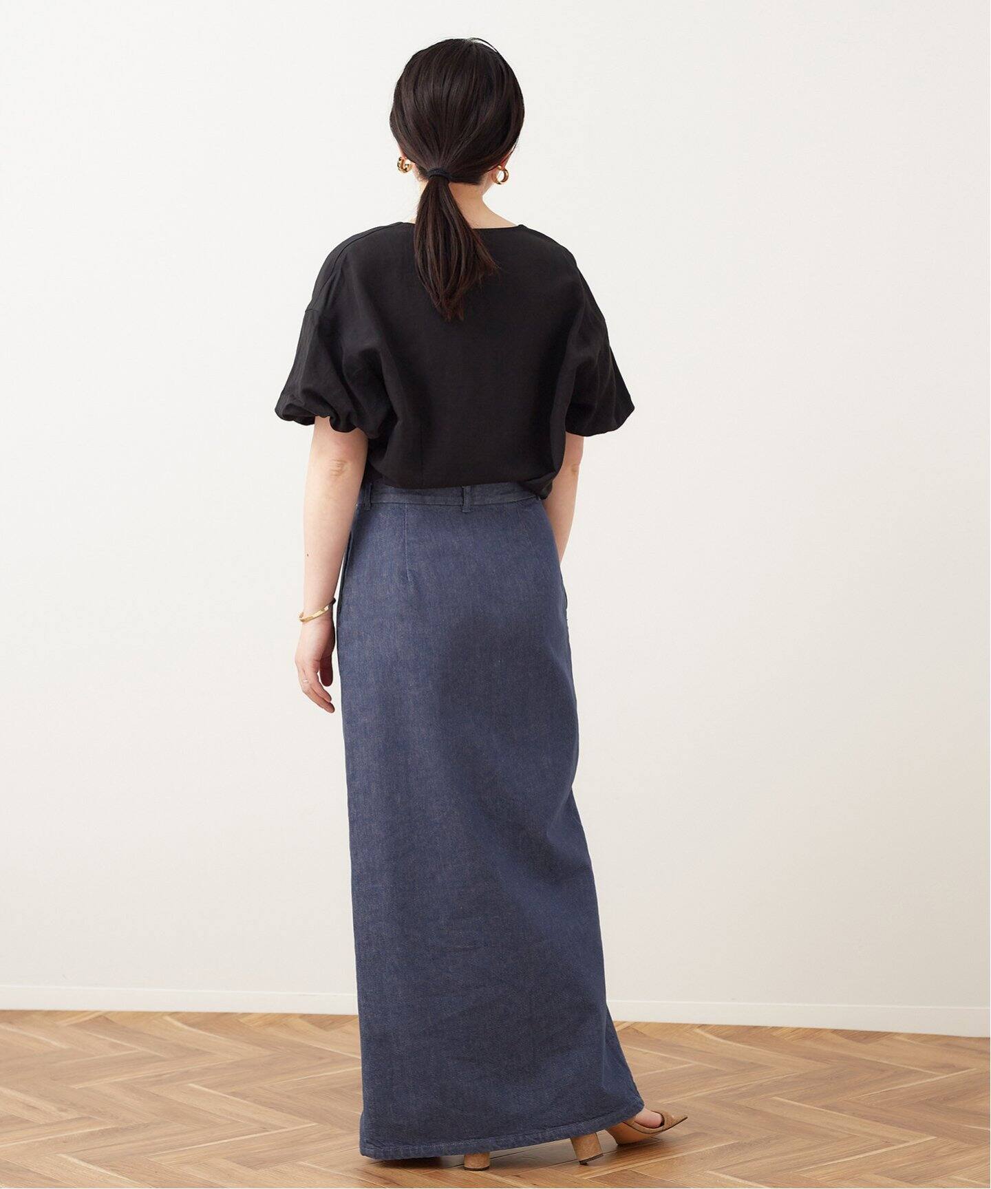リアクティブデニムスカート（ロング・マキシ丈スカート）｜JOURNAL  