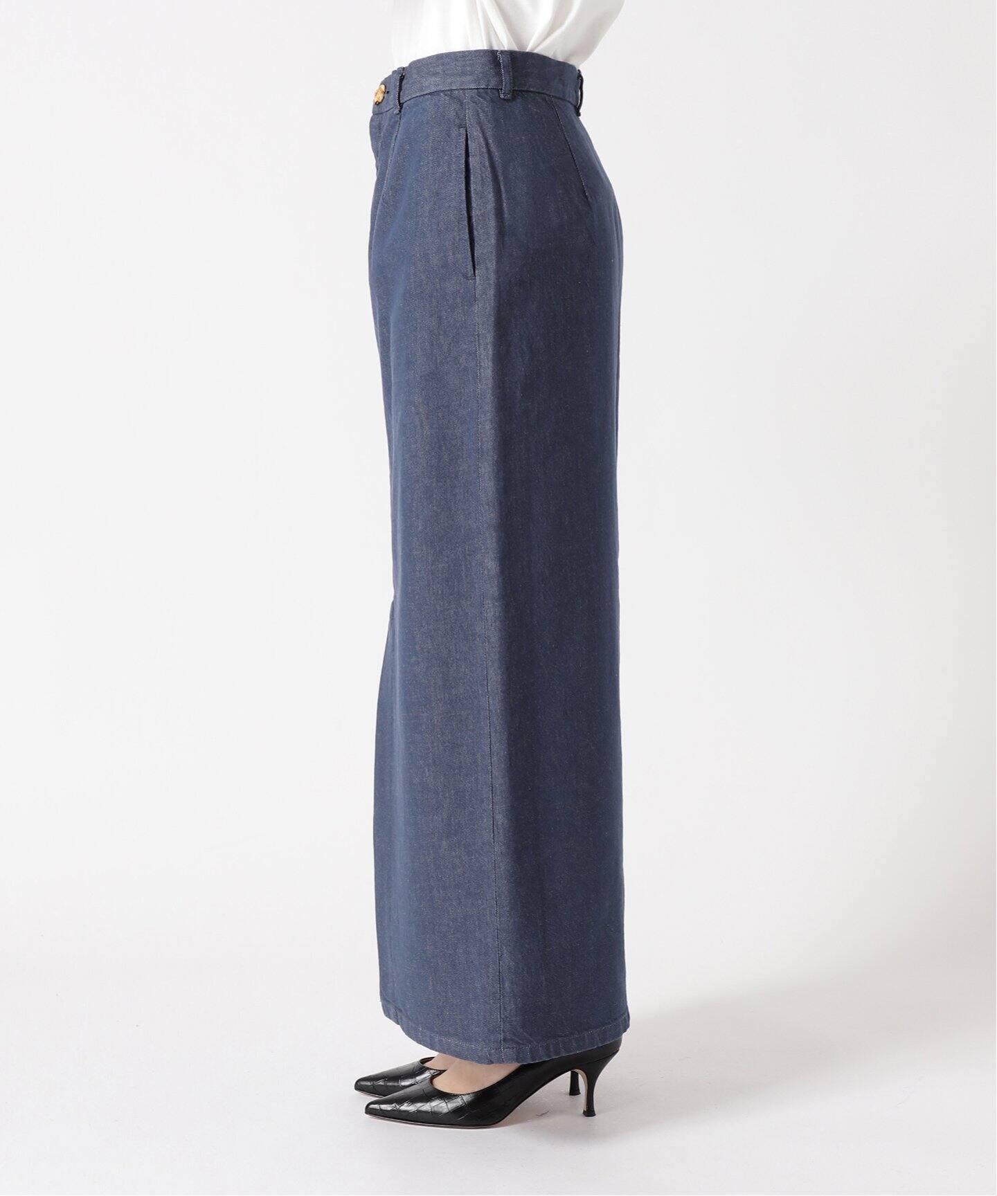 リアクティブデニムスカート（ロング・マキシ丈スカート）｜JOURNAL  
