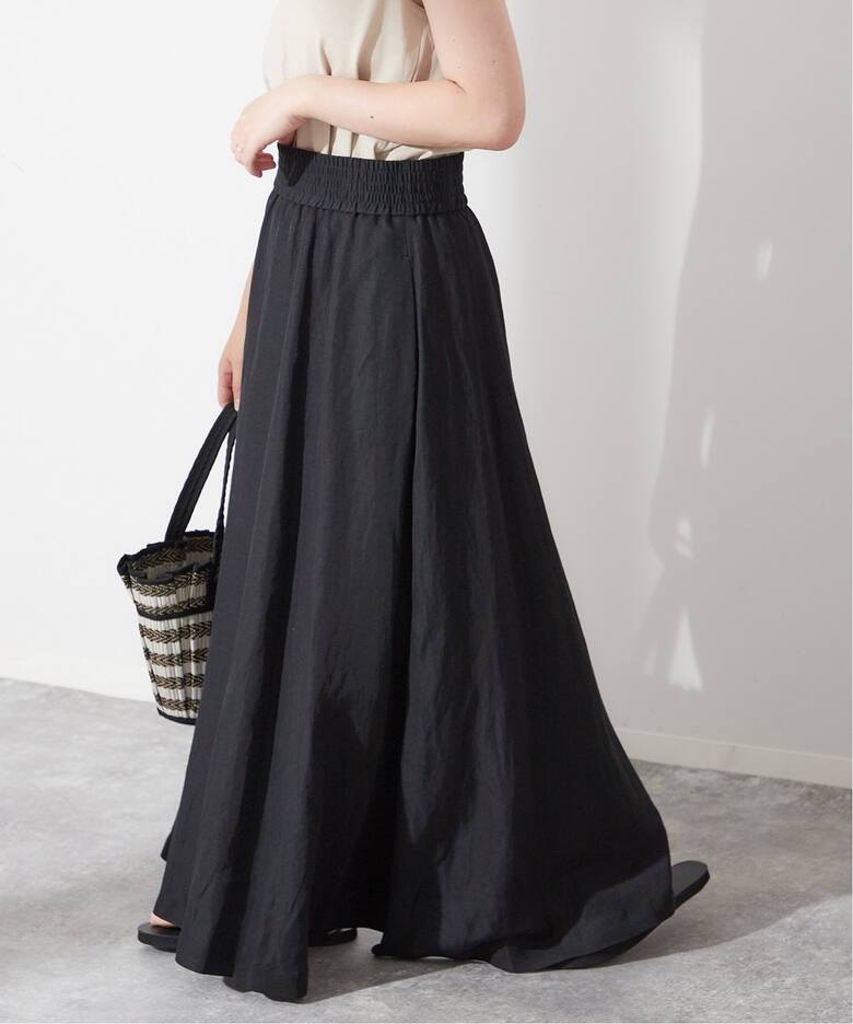 NAIA TWILL フレアスカート（ロング・マキシ丈スカート）｜JOURNAL  