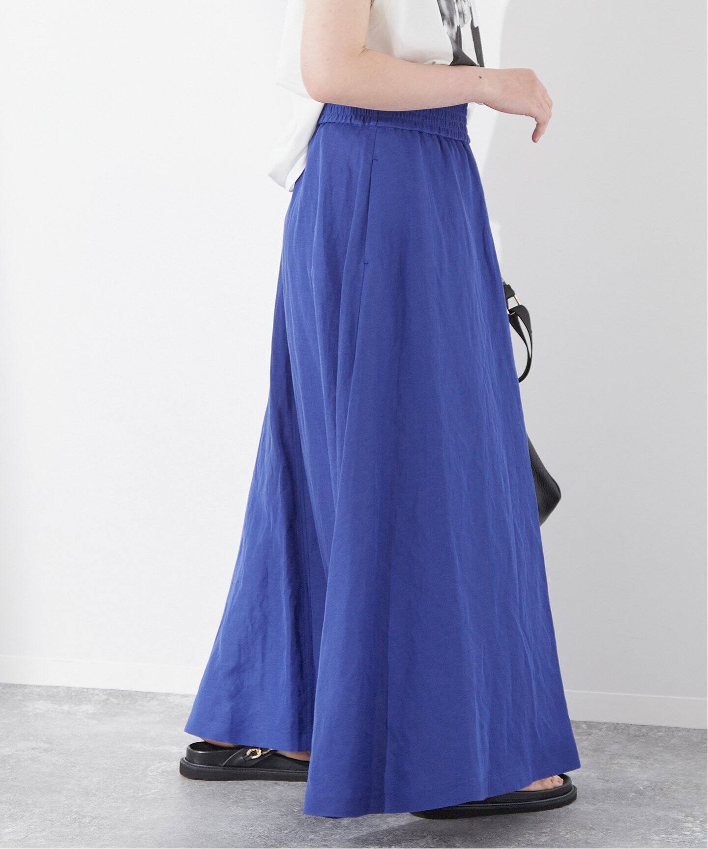 NAIA TWILL フレアスカート（ロング・マキシ丈スカート）｜JOURNAL  