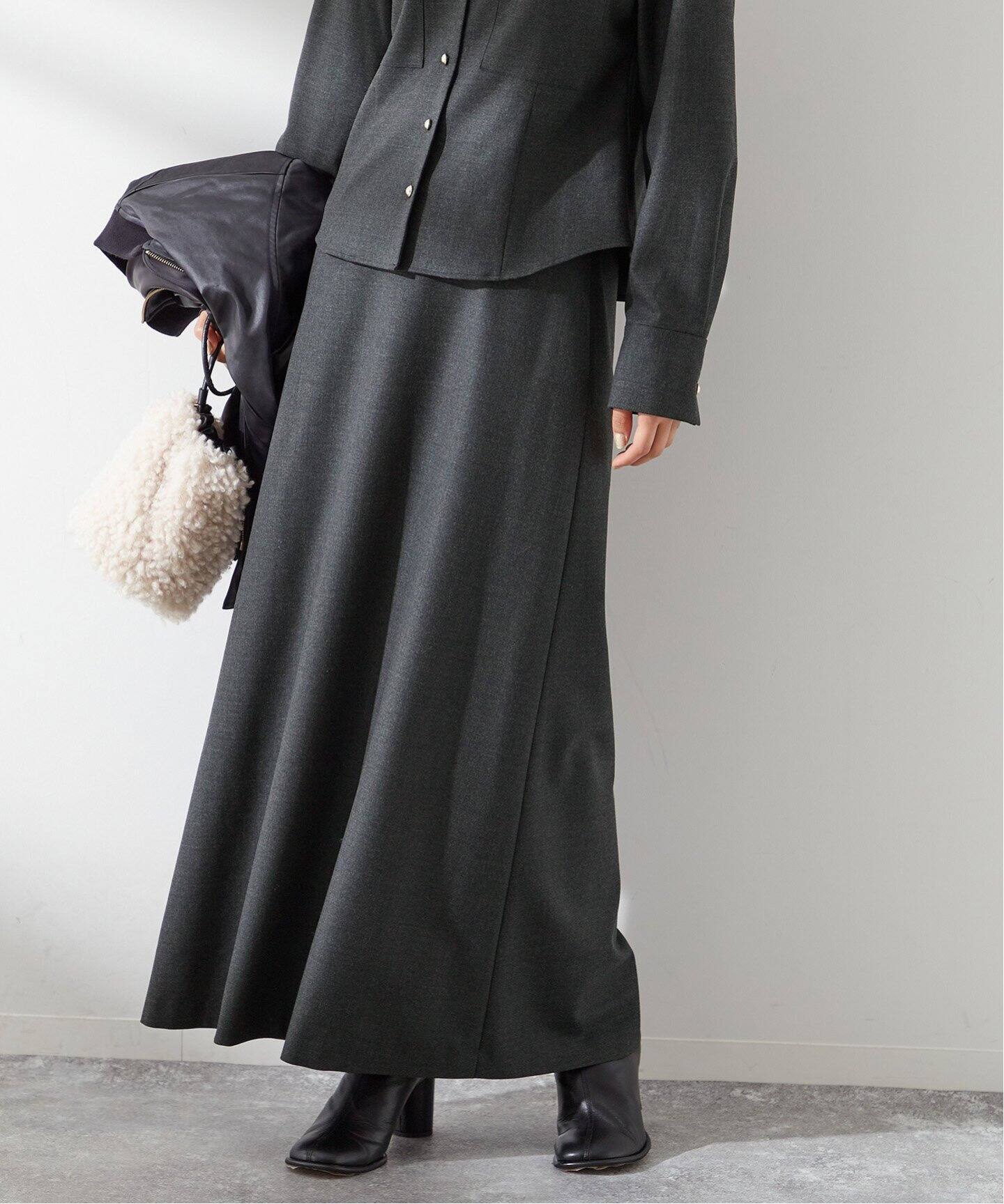 ウールマキシスカート（ロング・マキシ丈スカート）｜JOURNAL STANDARD  