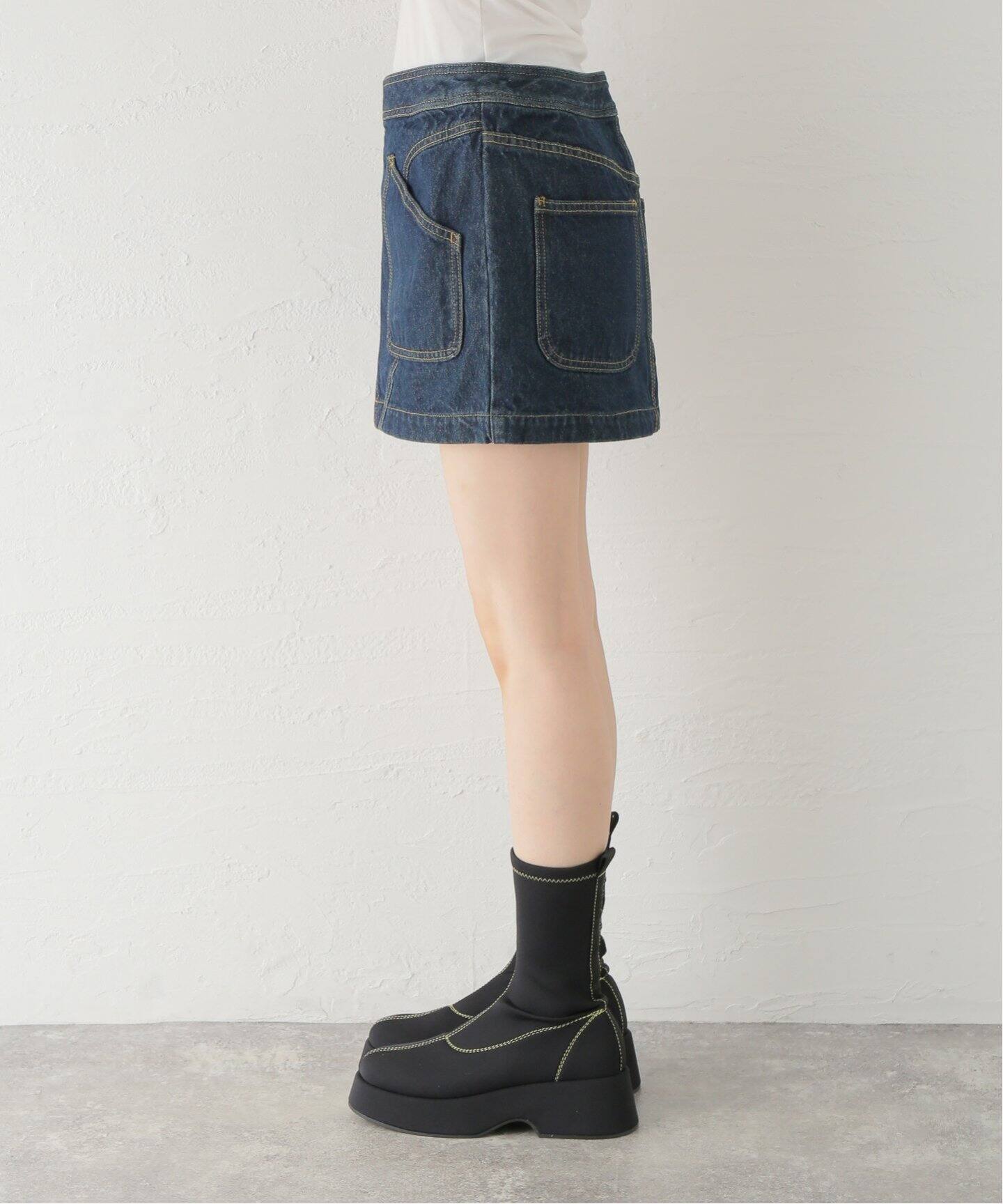 23区DENIM VINTAGEデニムスカート 23区（ニジュウサンク）の「23区DENIM フレア デニム スカート