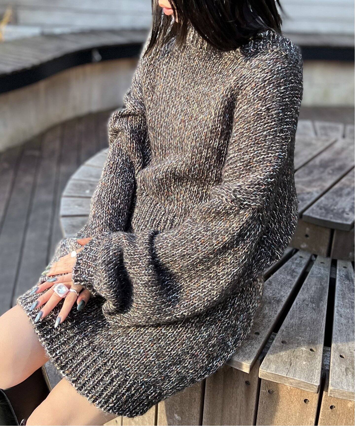 新品、未使用☆デイライル ノアールアイスニットスカート （Delyle 
