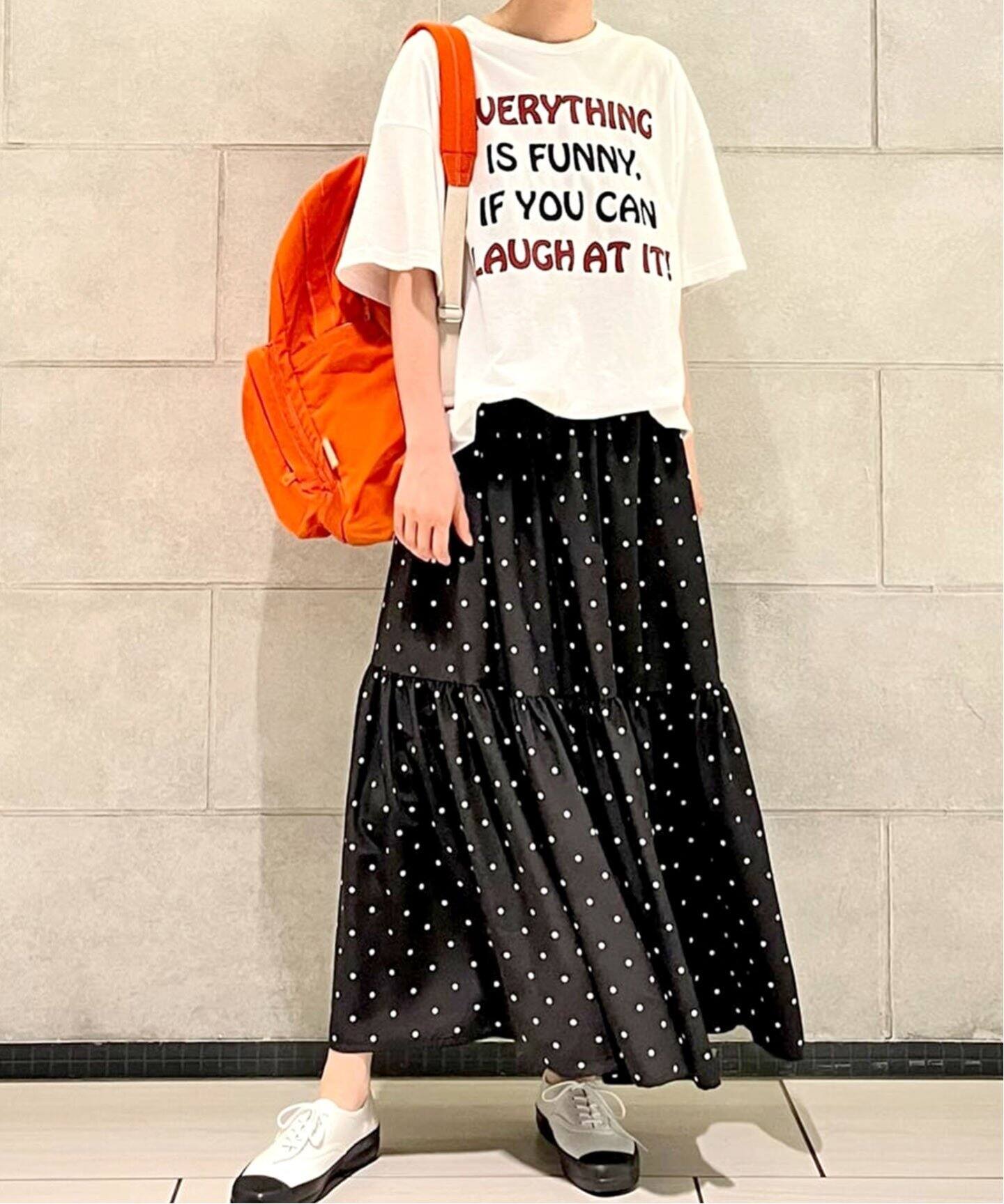 ドット キリカエギャザースカート（その他スカート）｜journal  