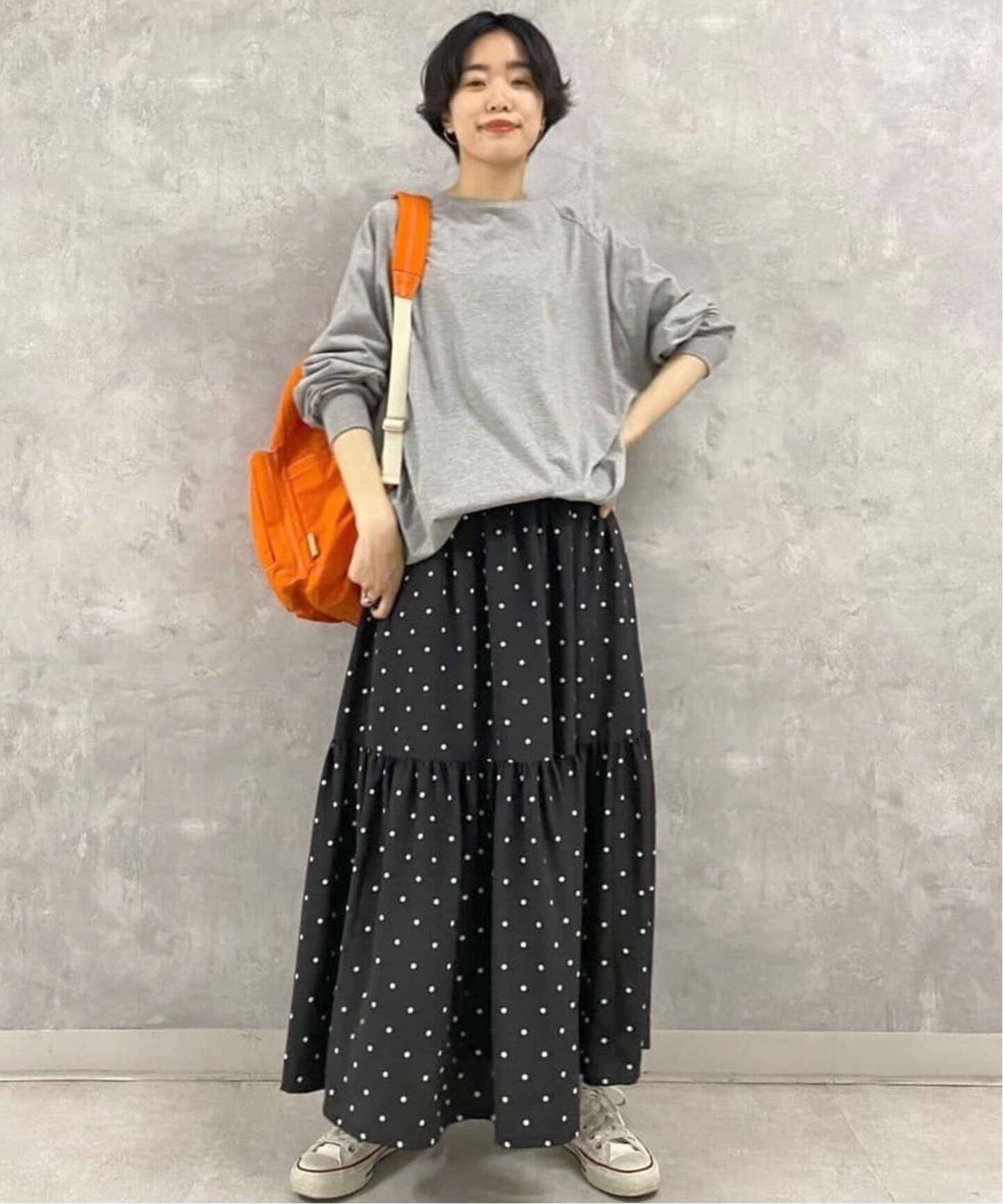 ドット キリカエギャザースカート（その他スカート）｜journal  