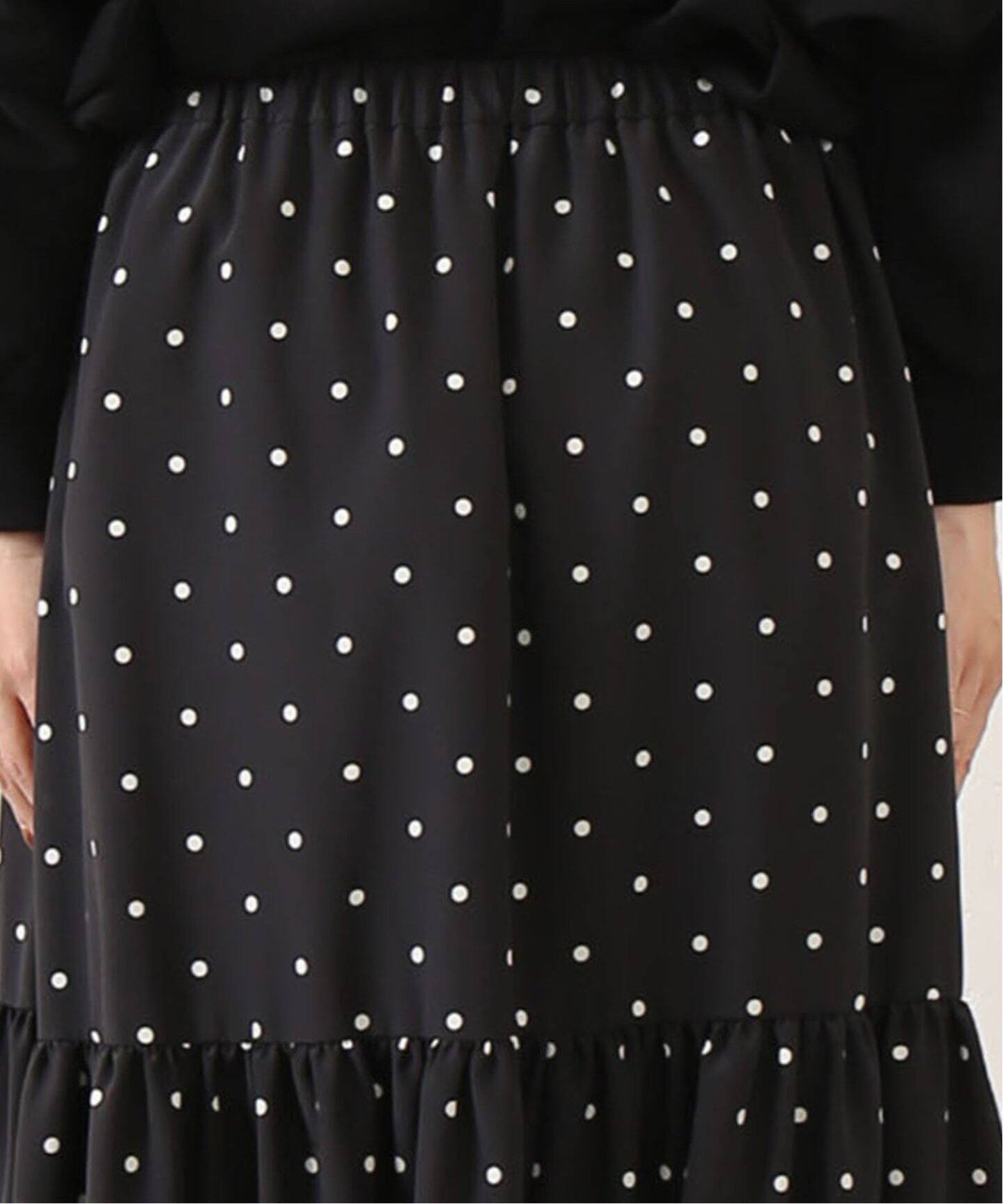 ドット キリカエギャザースカート（その他スカート）｜journal  