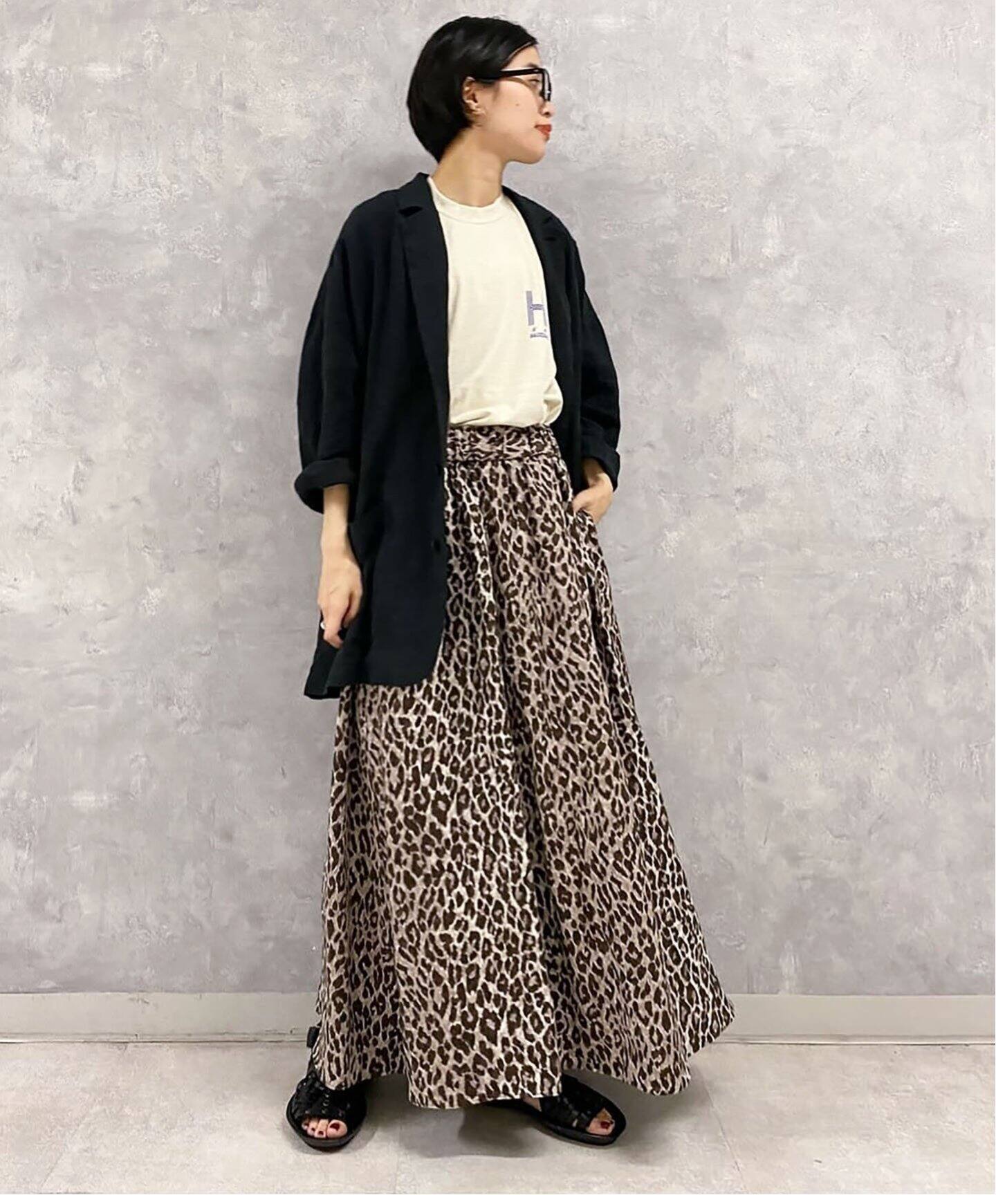 レオパリネンスカート（ロング・マキシ丈スカート）｜journal standard  