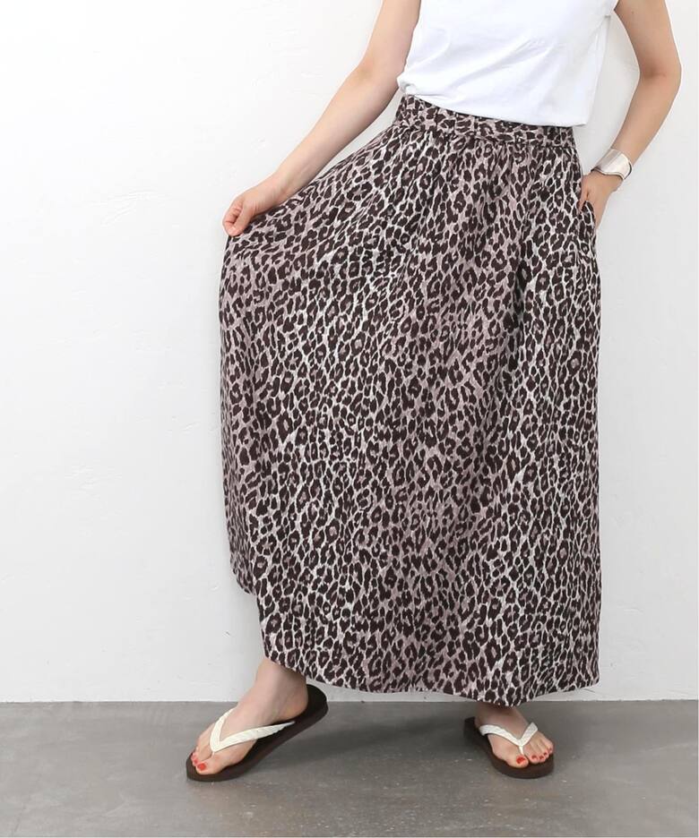 レオパリネンスカート（ロング・マキシ丈スカート）｜journal standard  