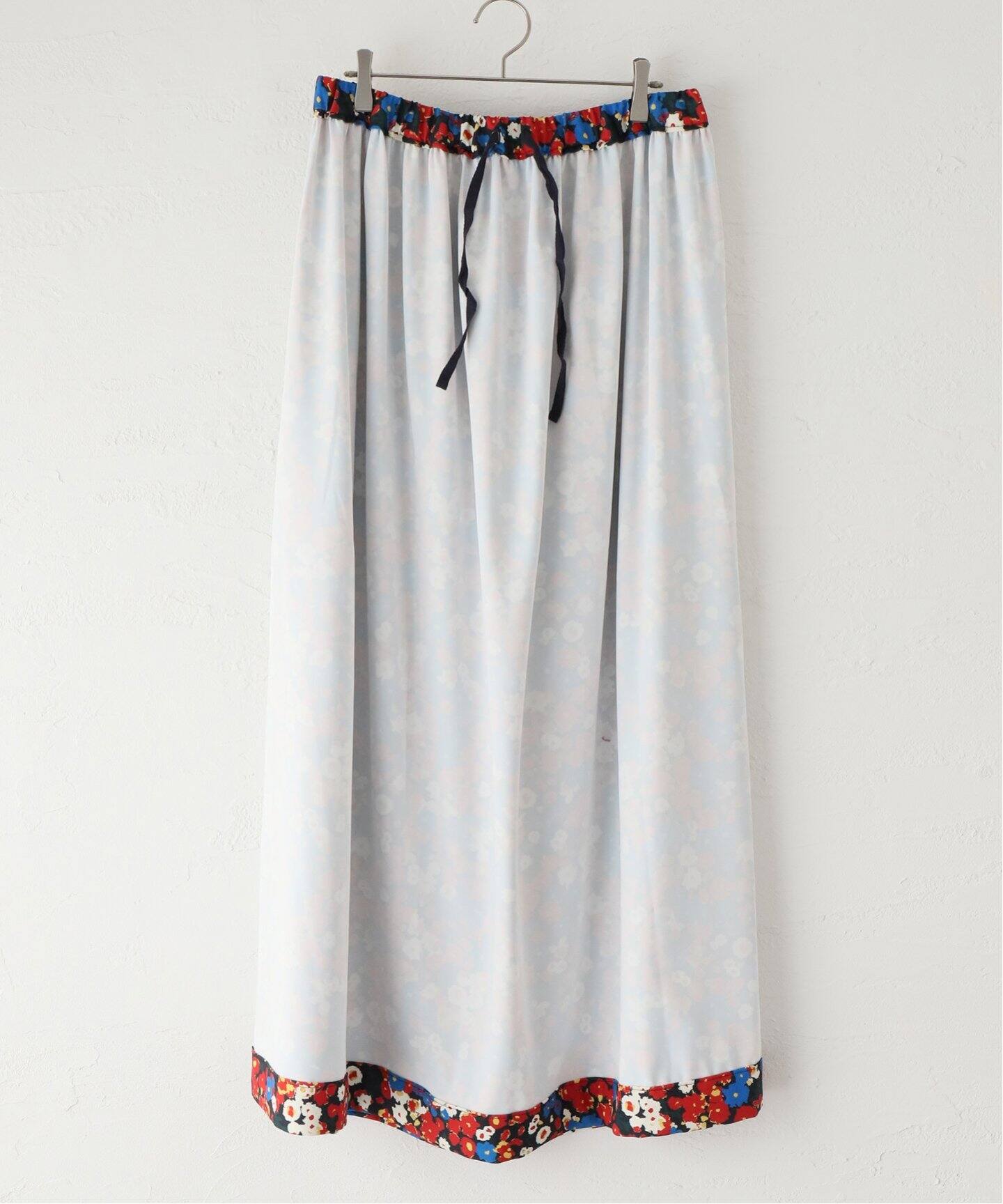 フラワープリントスカート（ロング・マキシ丈スカート）｜journal  