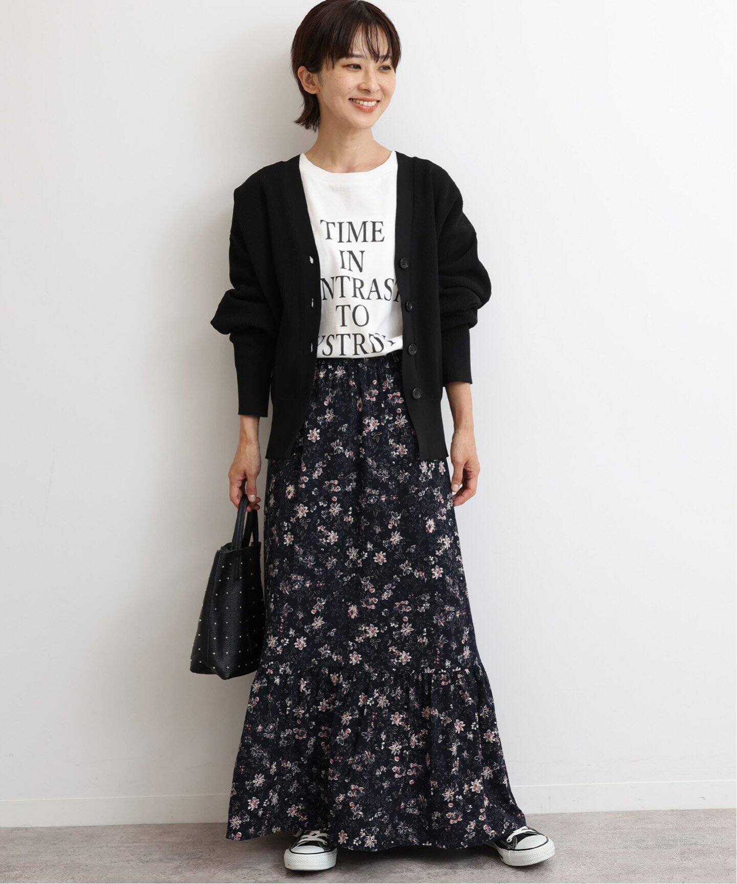 プリントティアードスカート（ロング・マキシ丈スカート）｜JOURNAL  