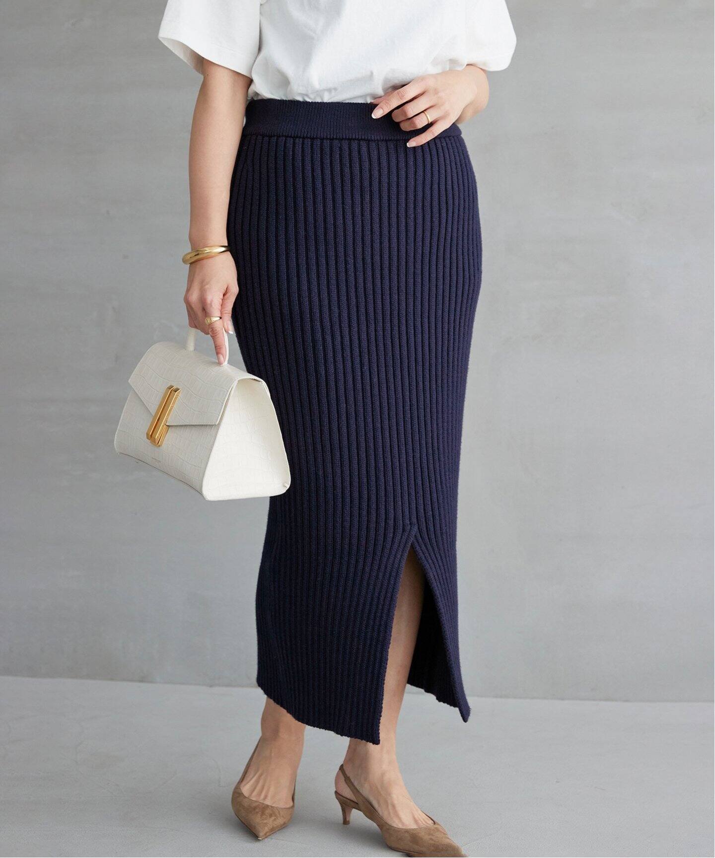 Lily sof リブ スカート（その他スカート）｜Deuxieme Classe  