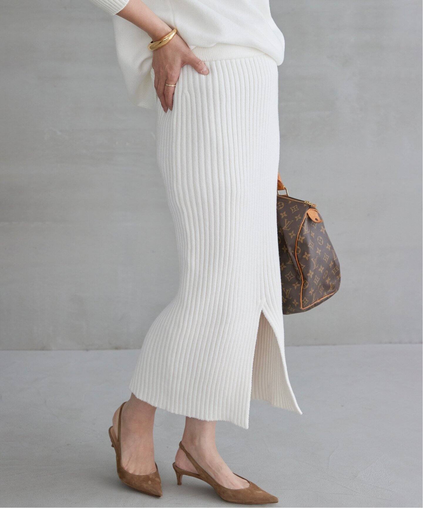 Lily sof リブ スカート（その他スカート）｜Deuxieme Classe  