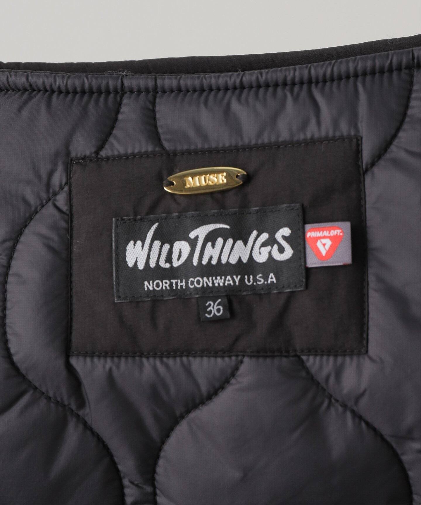 MUSE ドゥーズィーエムクラス こびりつく WILDTHINGS ベスト ジャケット