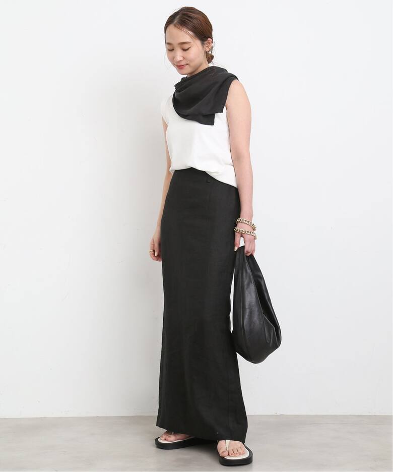 Deuxieme Classe リネンスカート 